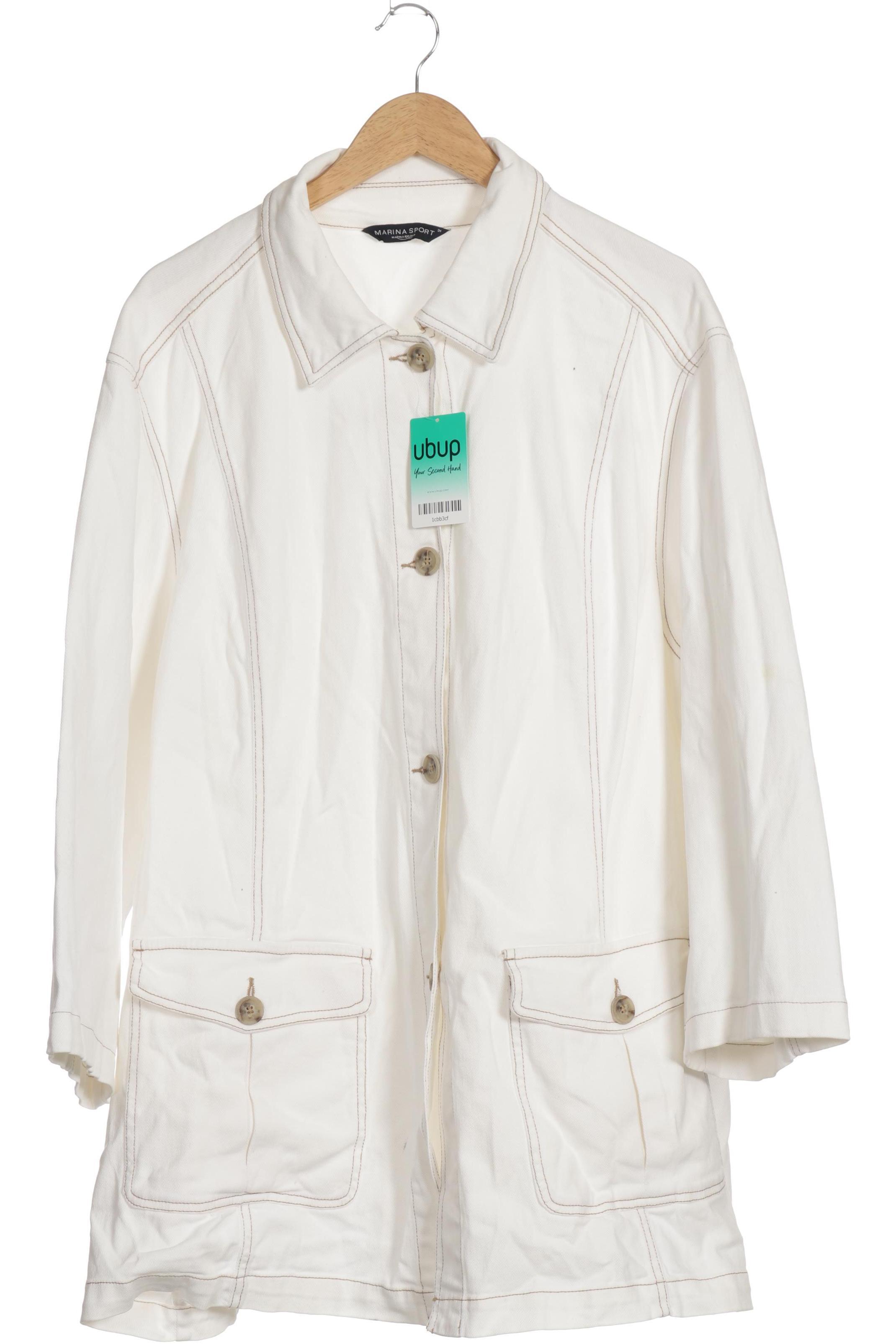 

Marina Rinaldi Damen Mantel, weiß, Gr.