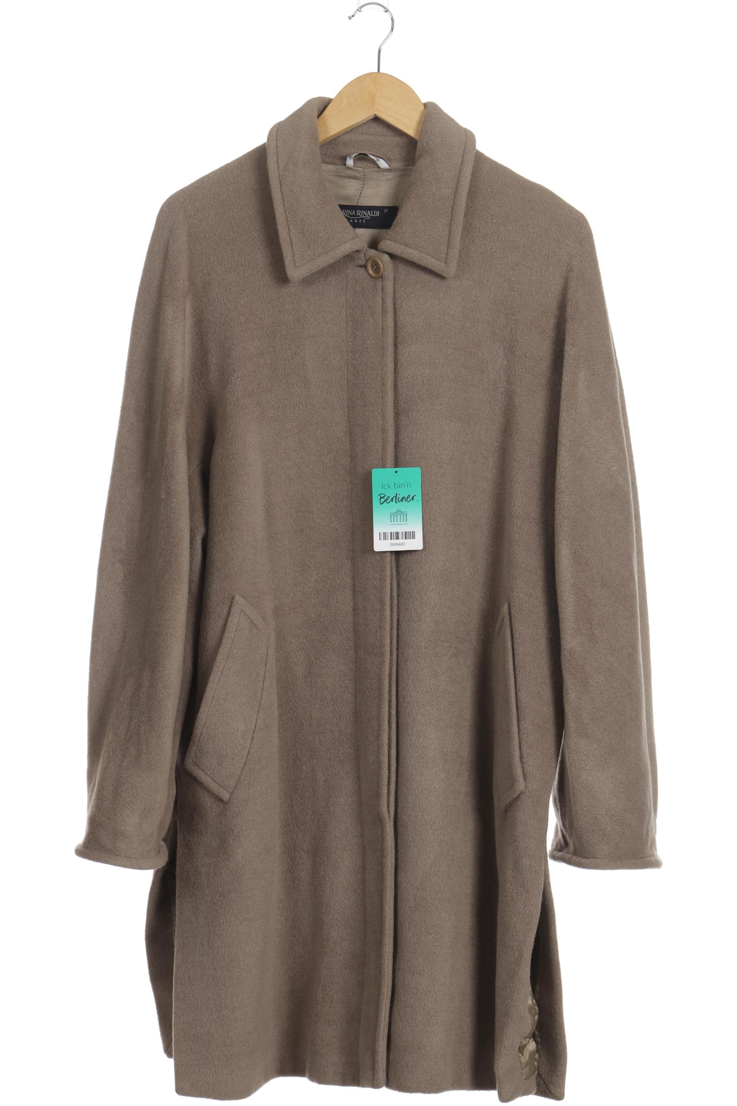 

Marina Rinaldi Damen Mantel, beige, Gr.