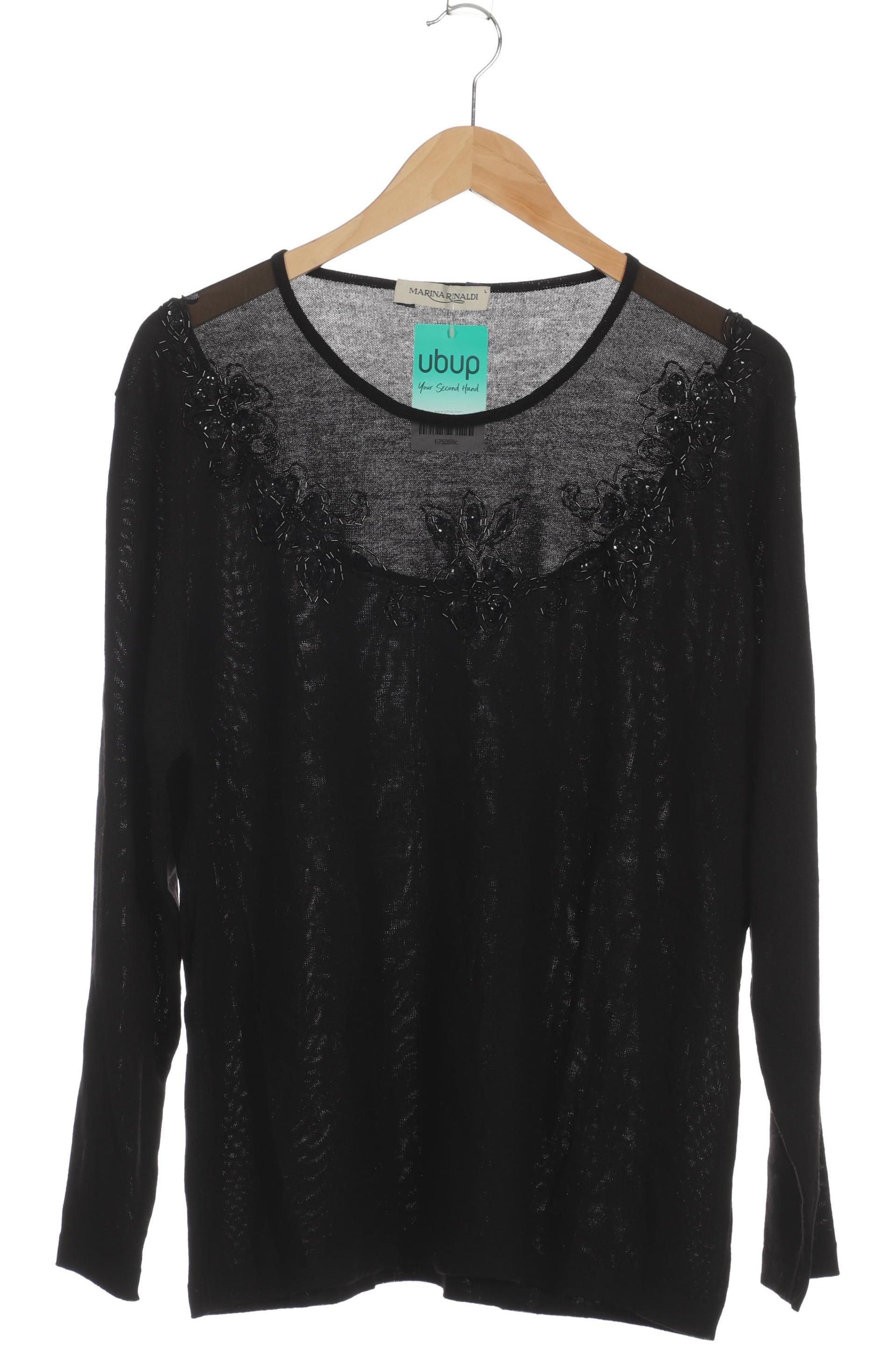 

Marina Rinaldi Damen Pullover, schwarz, Gr.