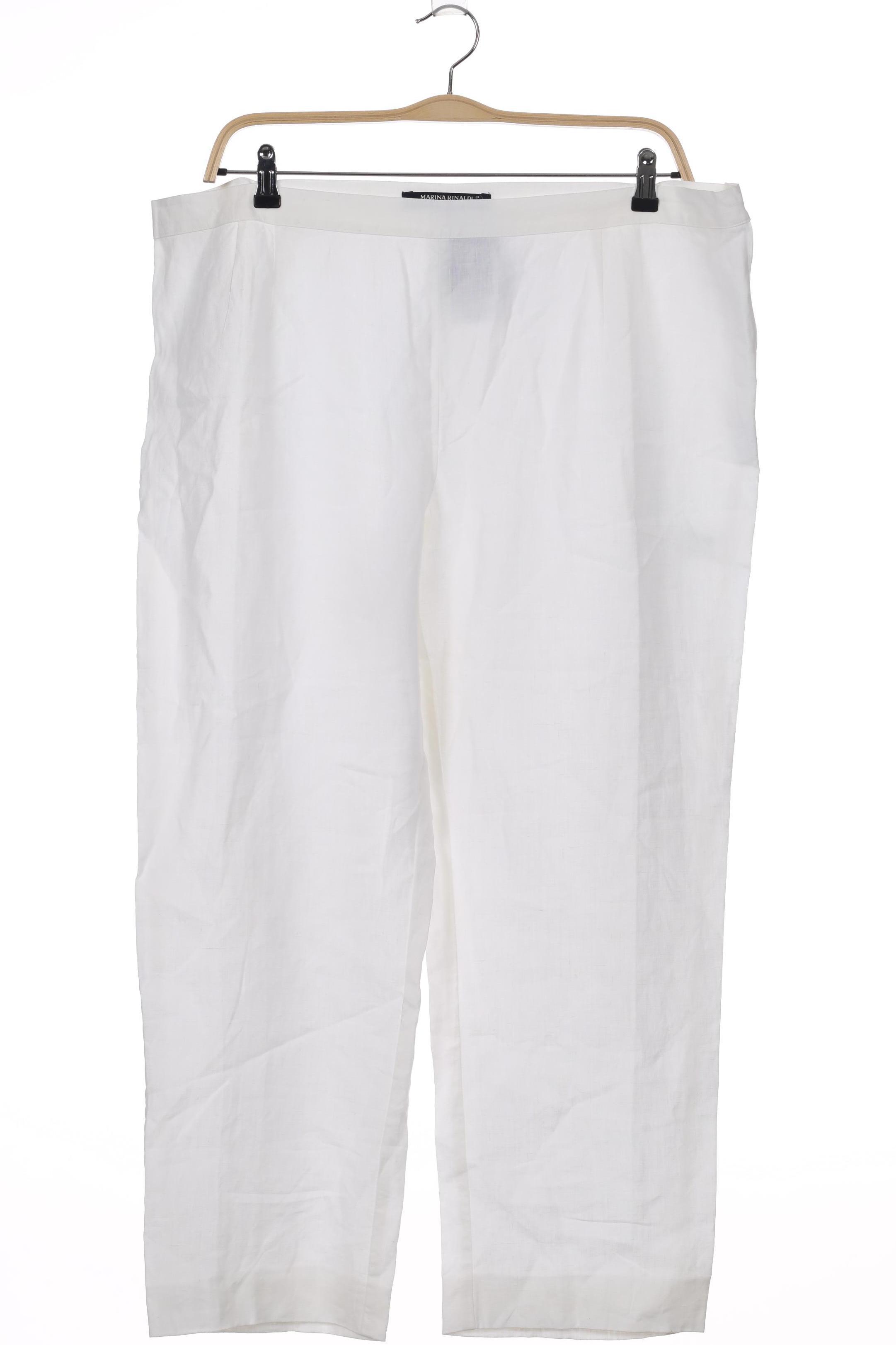 

Marina Rinaldi Damen Stoffhose, weiß, Gr.