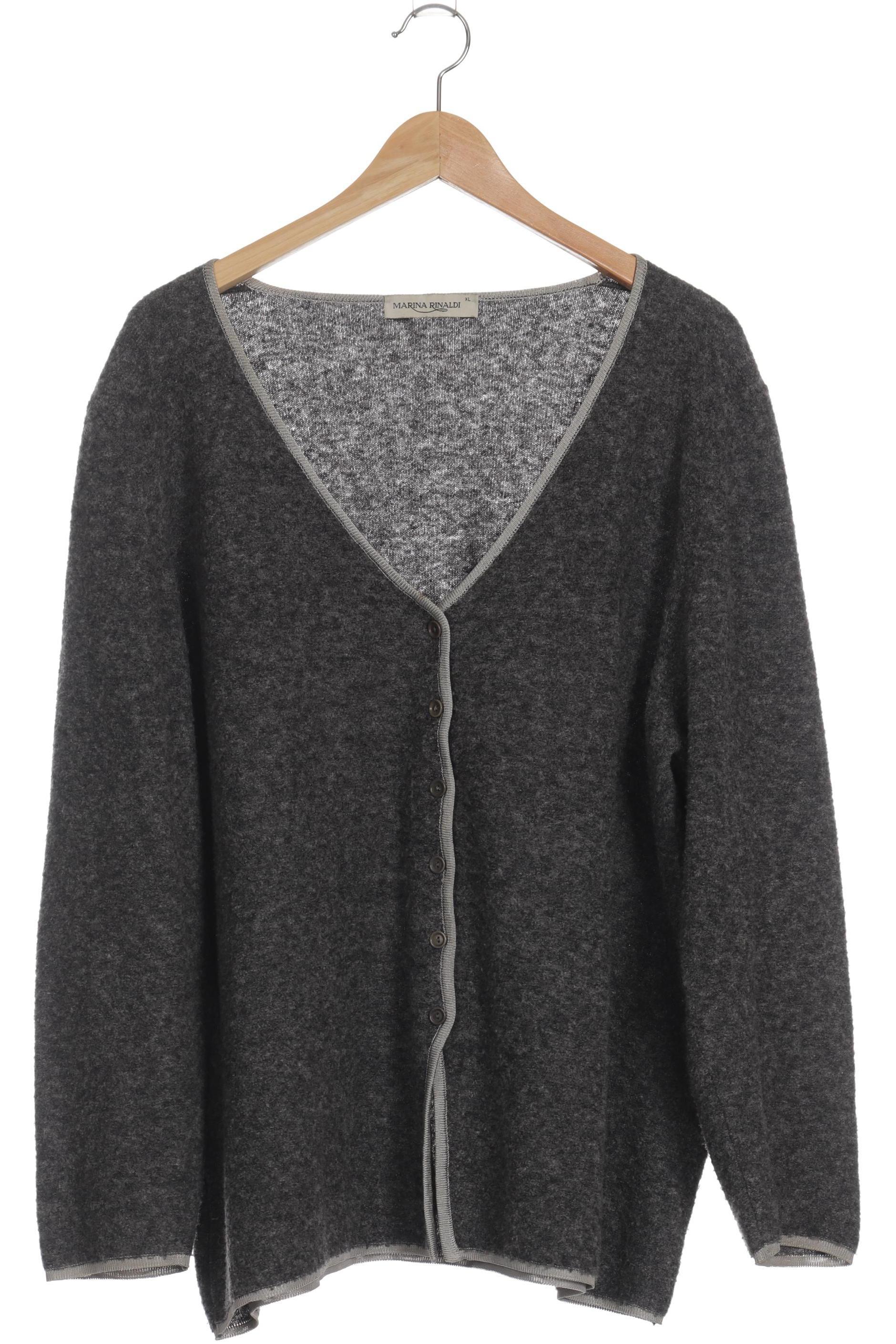 

Marina Rinaldi Damen Strickjacke, grau, Gr.