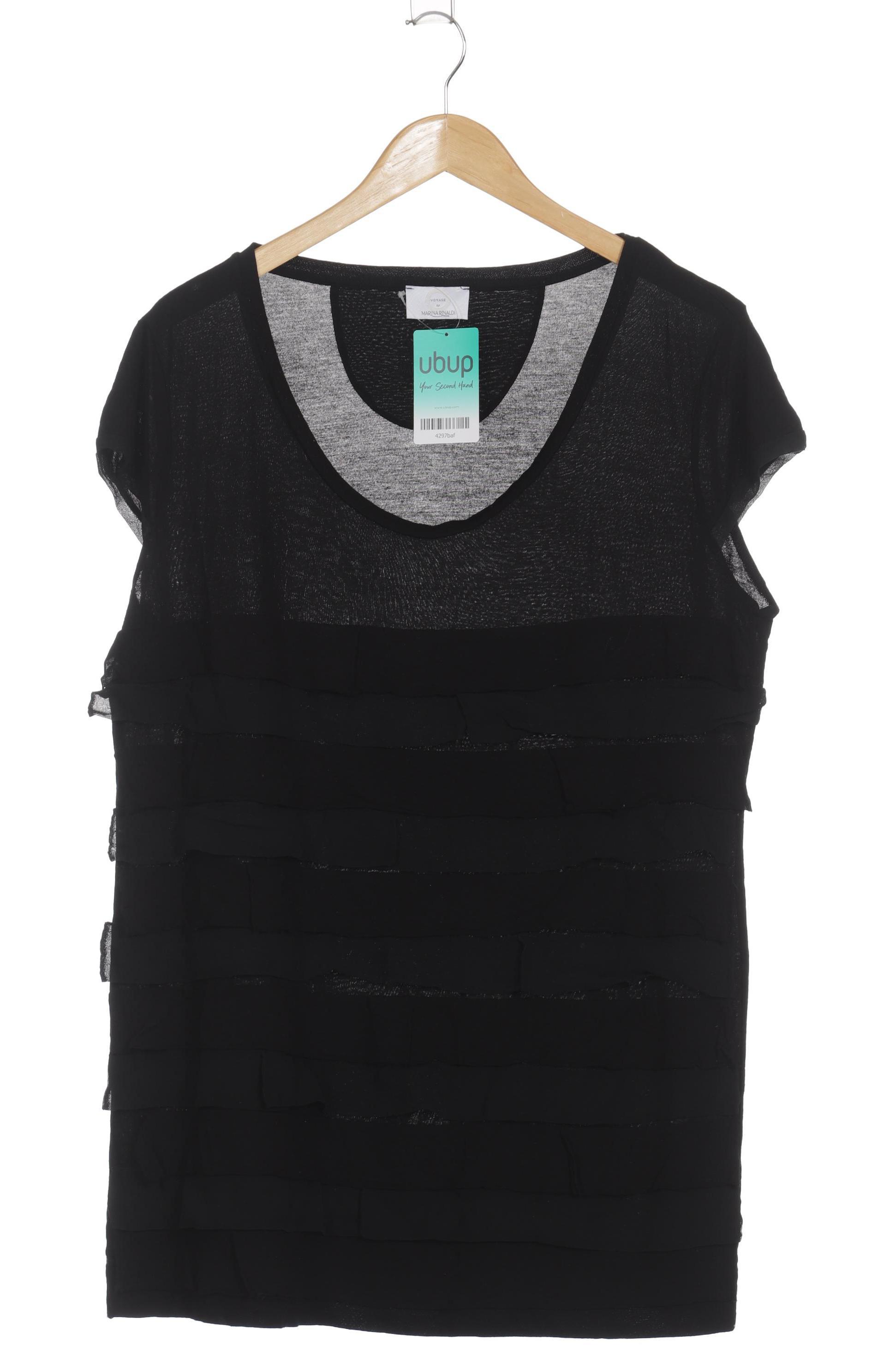 

Marina Rinaldi Damen T-Shirt, schwarz, Gr.