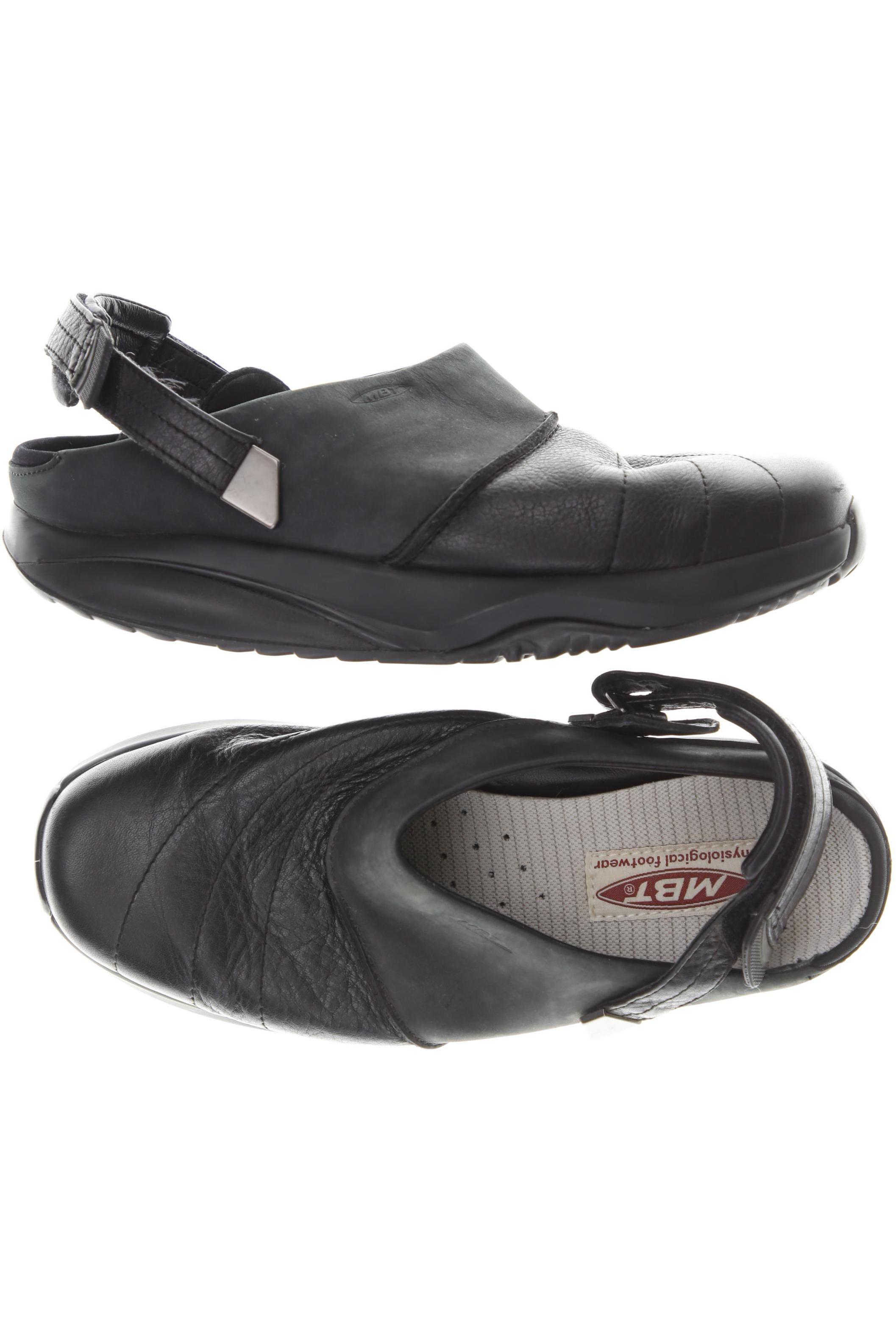 

MBT Damen Sandale, schwarz, Gr. 7.5