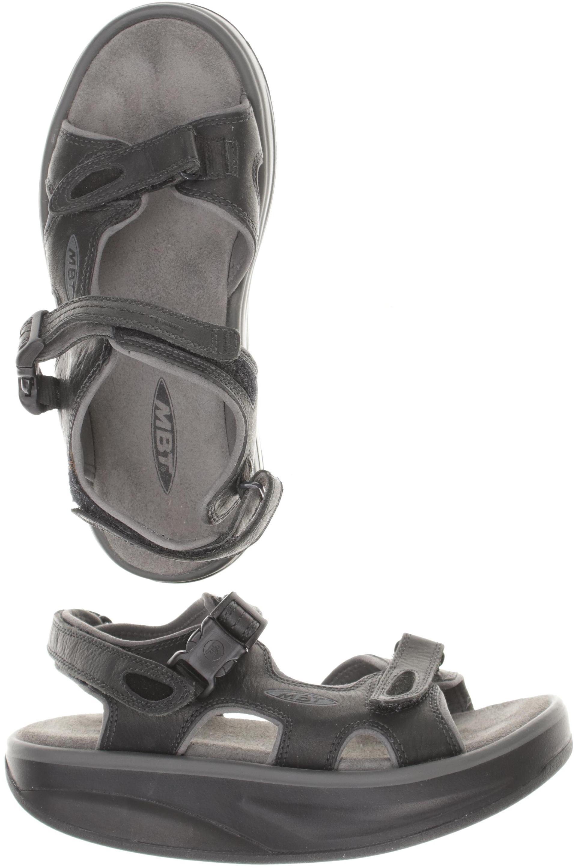 

MBT Damen Sandale, schwarz, Gr. 38.5