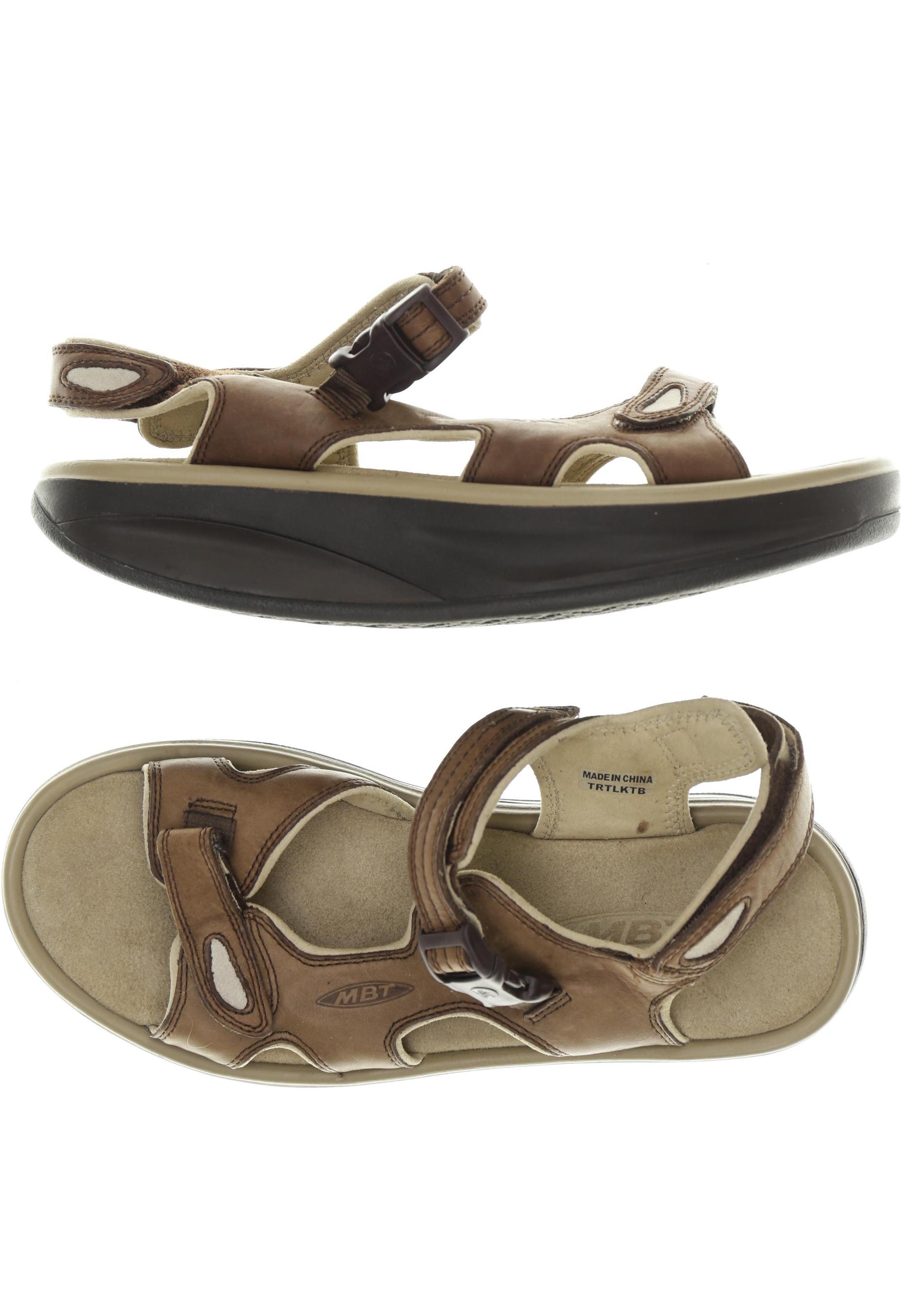 

MBT Damen Sandale, braun, Gr. 7.5