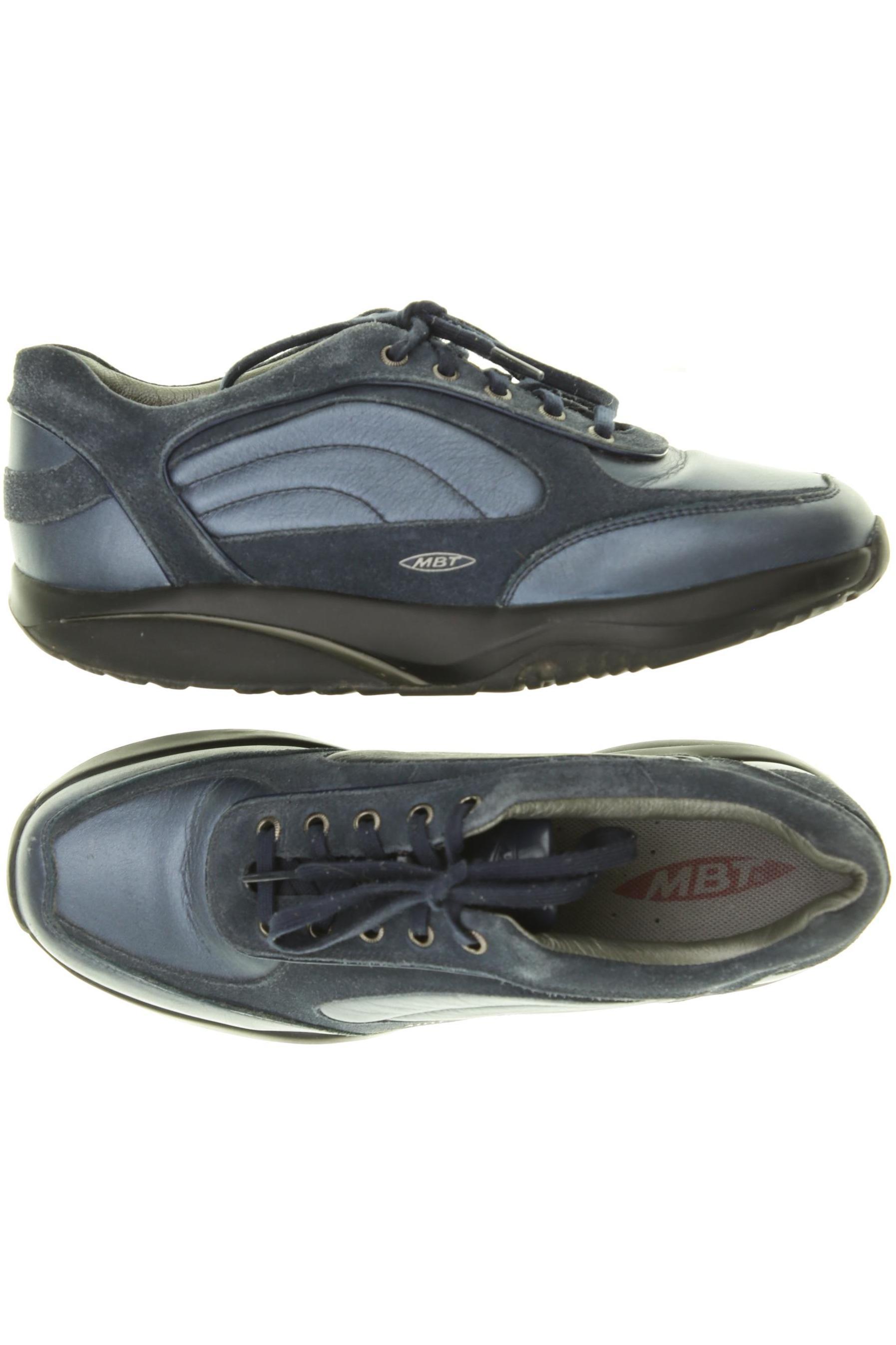 Thumbnail - MBT Herren Halbschuh, blau, Gr. 7.5