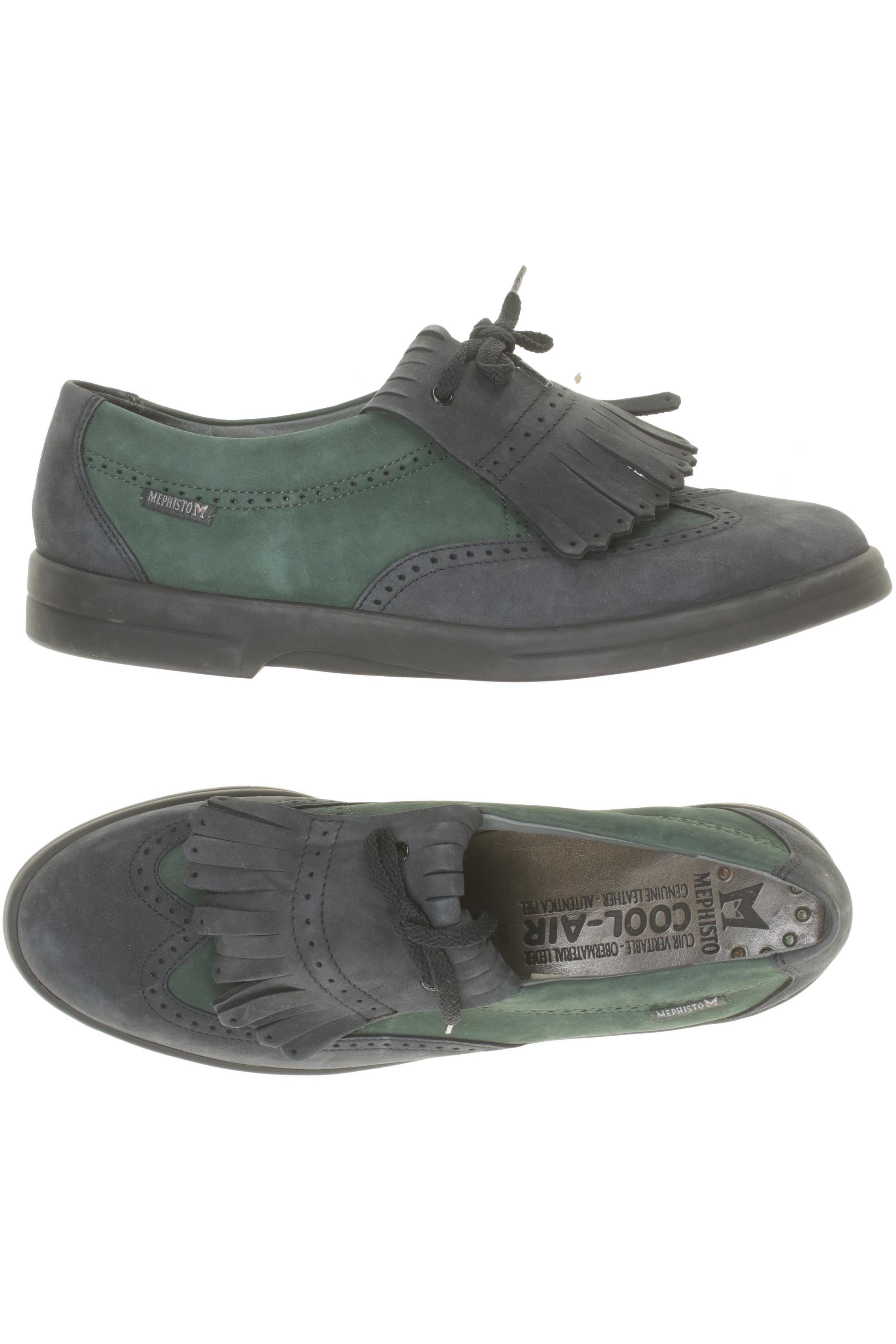 

Mephisto Damen Halbschuh, blau, Gr. 6.5