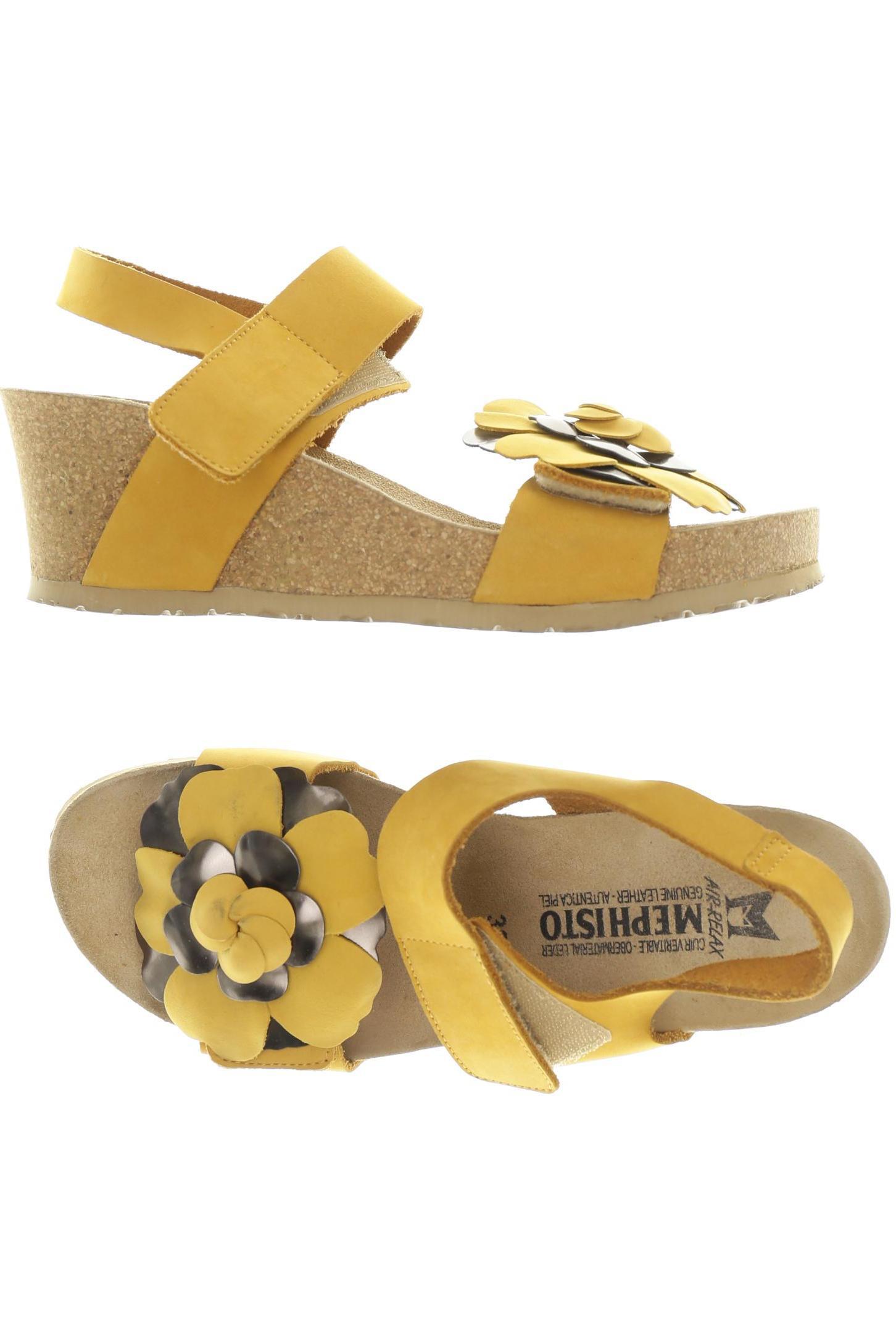 

Mephisto Damen Sandale, gelb, Gr. 38