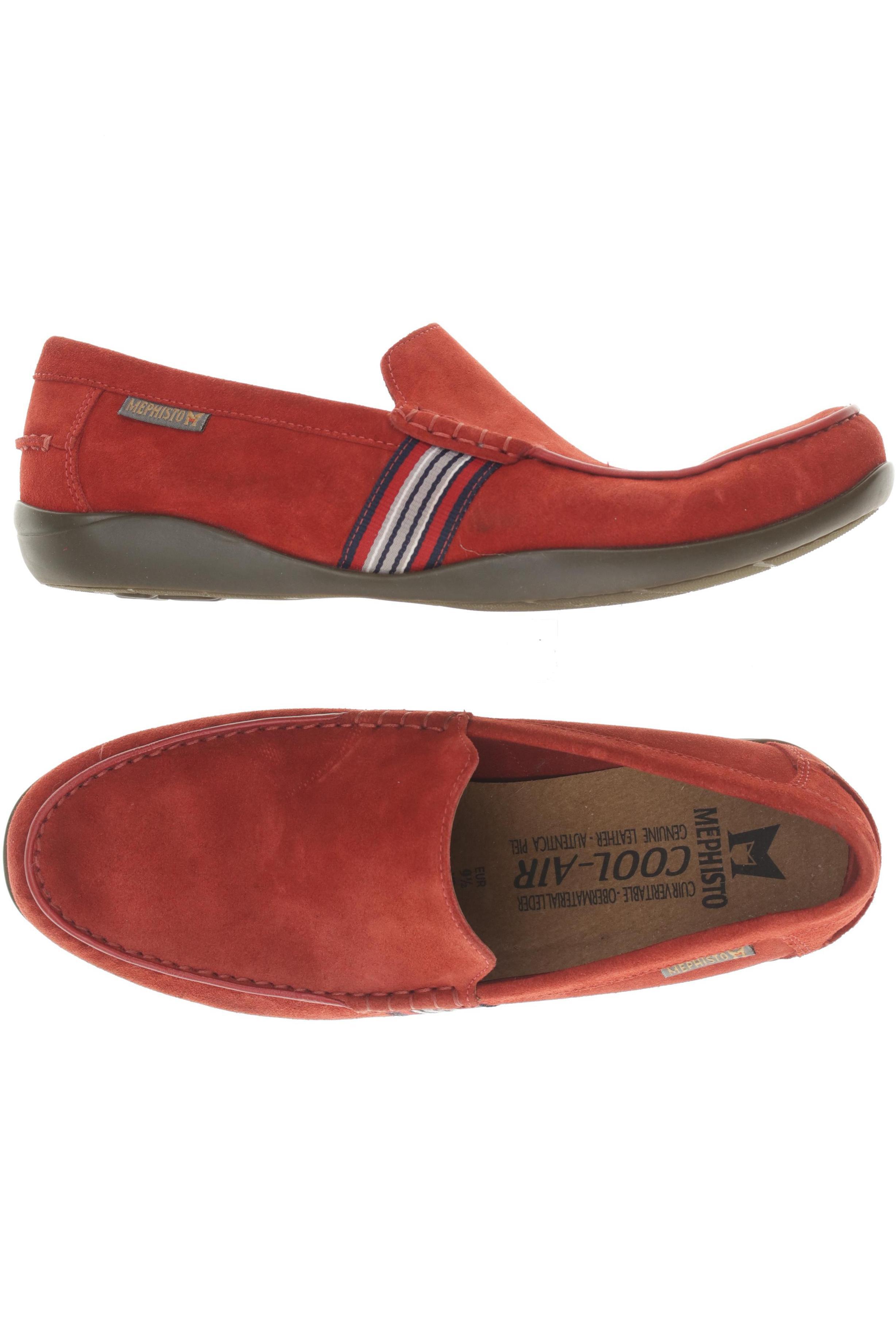 Thumbnail - Mephisto Herren Halbschuh, rot, Gr. 10
