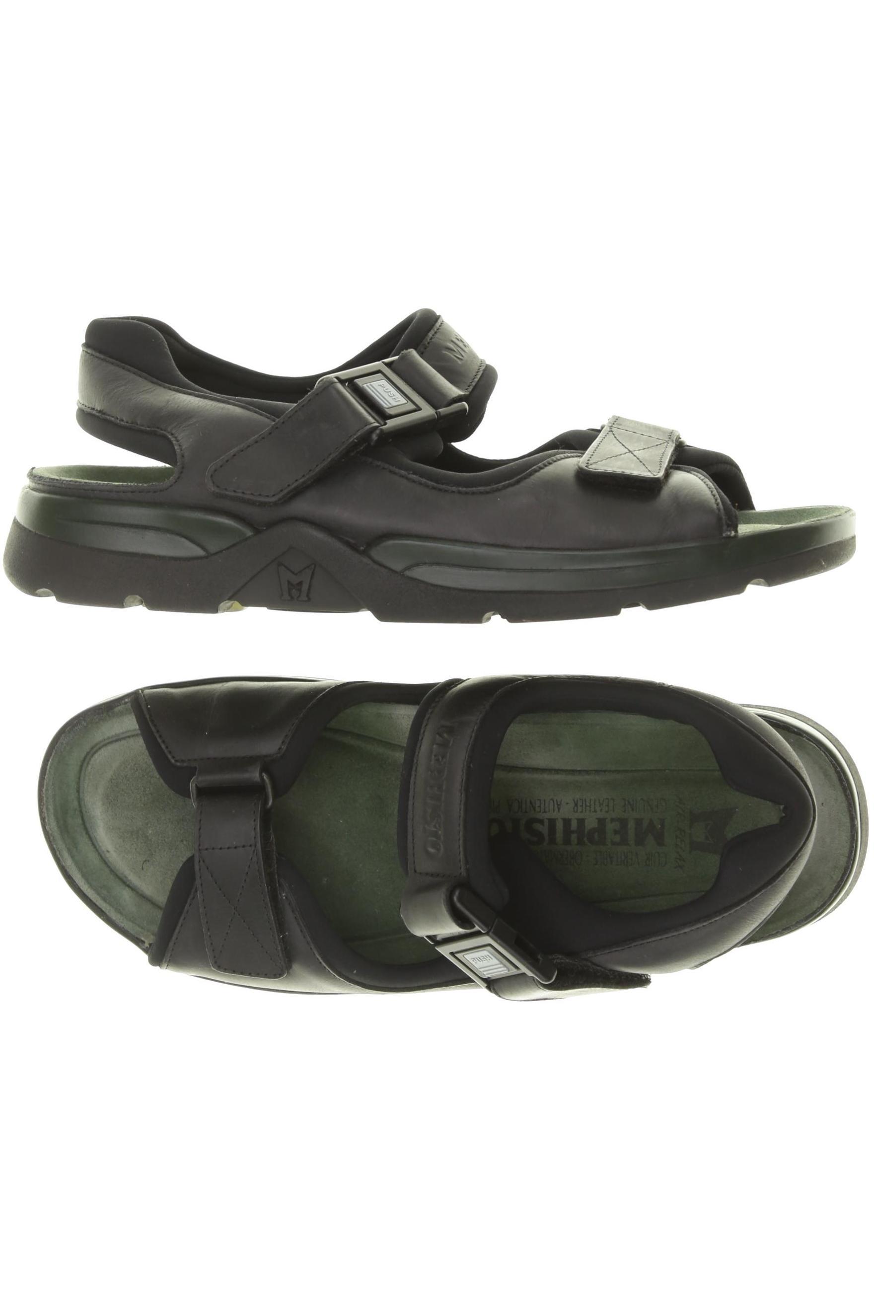 Thumbnail - Mephisto Herren Sandale, schwarz, Gr. 43