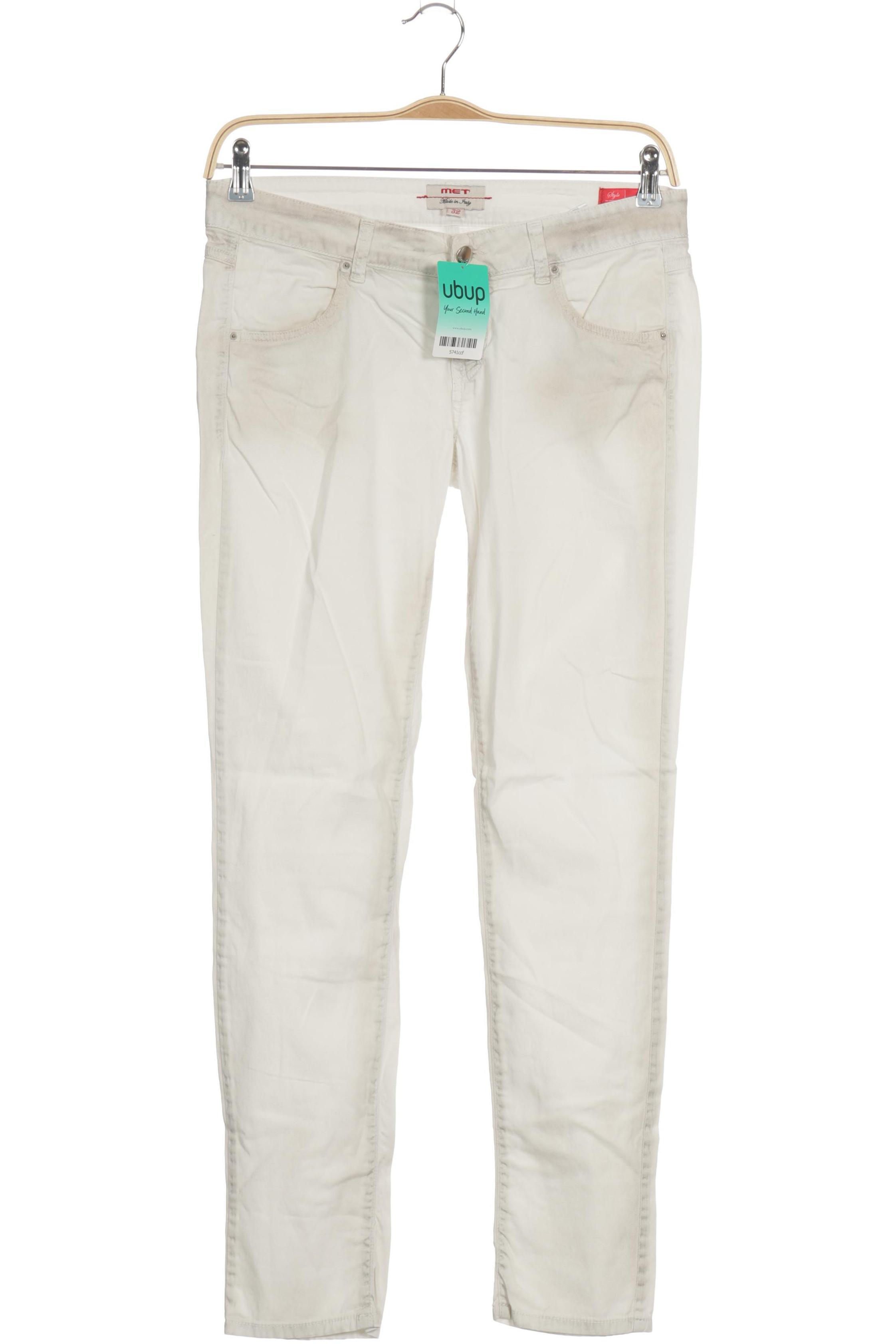 

MET Jeans Damen Jeans, weiß, Gr. 32