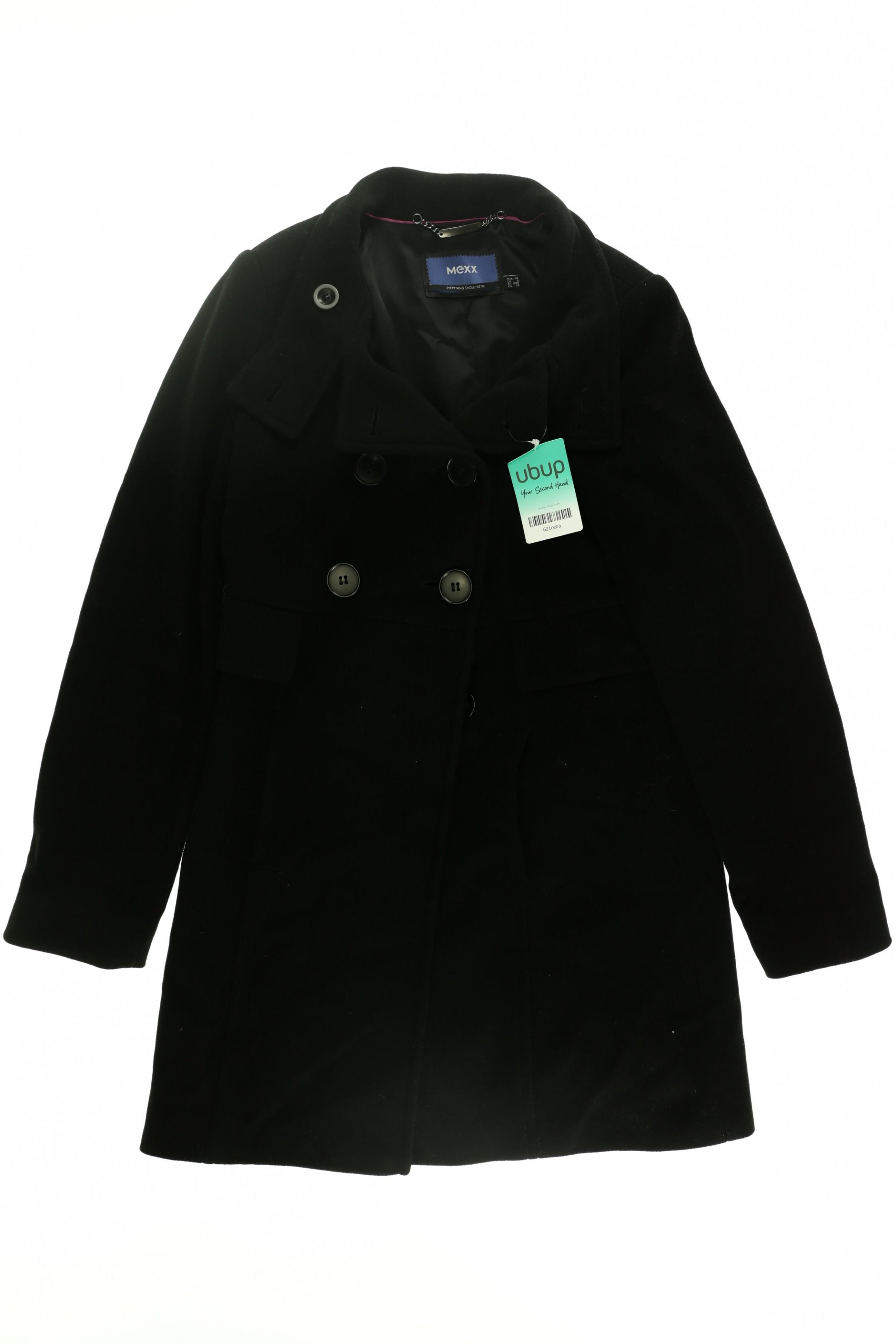 

Mexx Damen Mantel, schwarz, Gr. 34