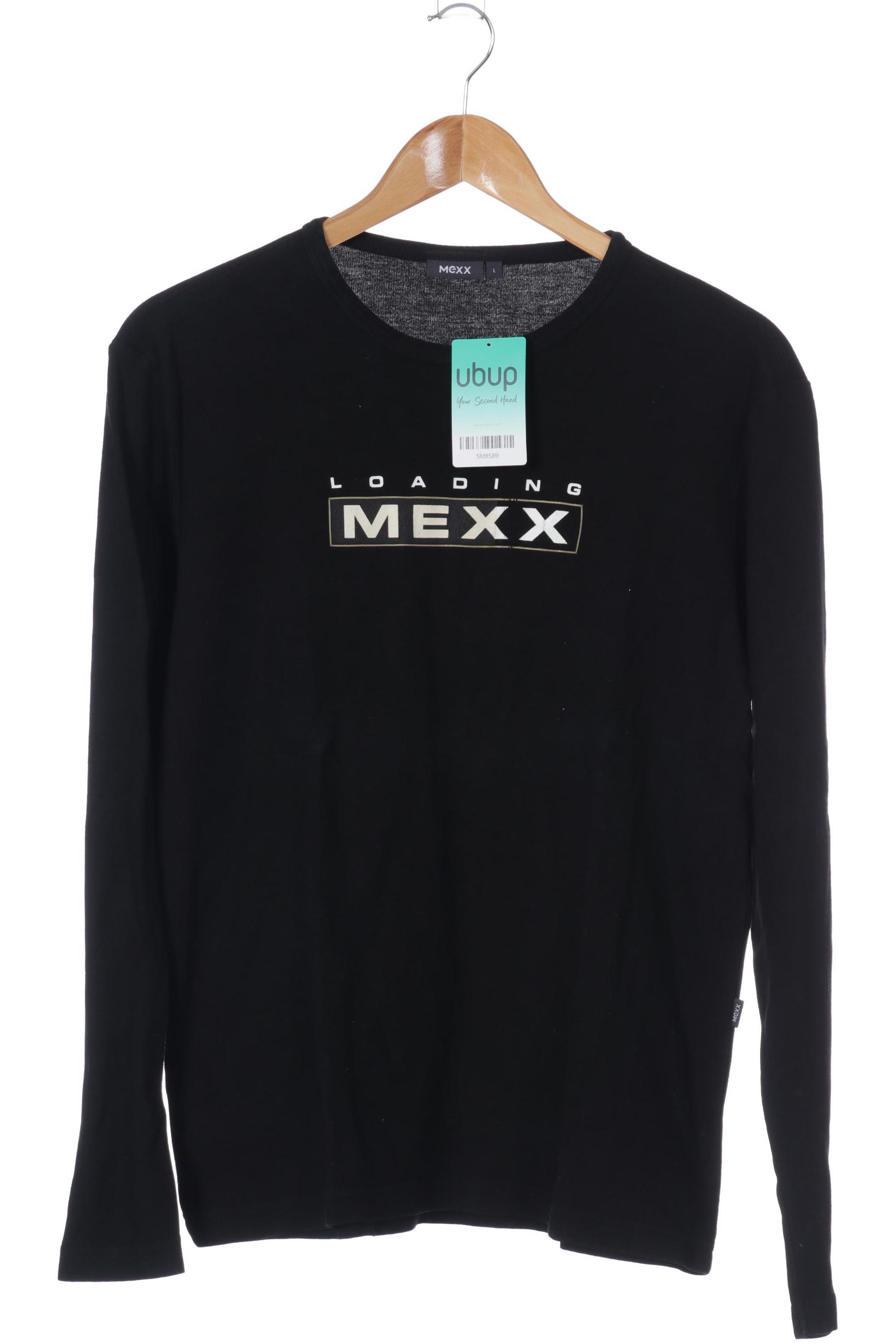 

Mexx Herren Langarmshirt, schwarz, Gr.