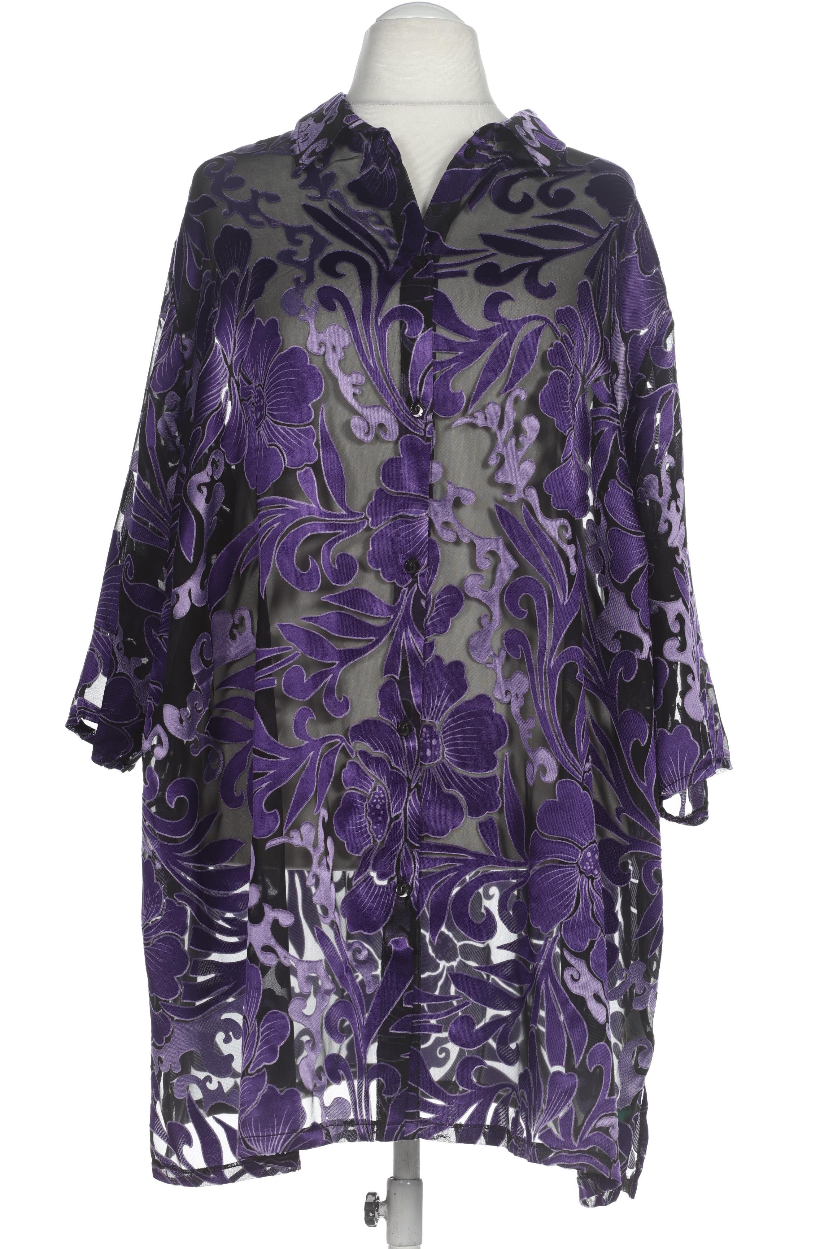 

Miamoda Damen Bluse, lila, Gr. 62