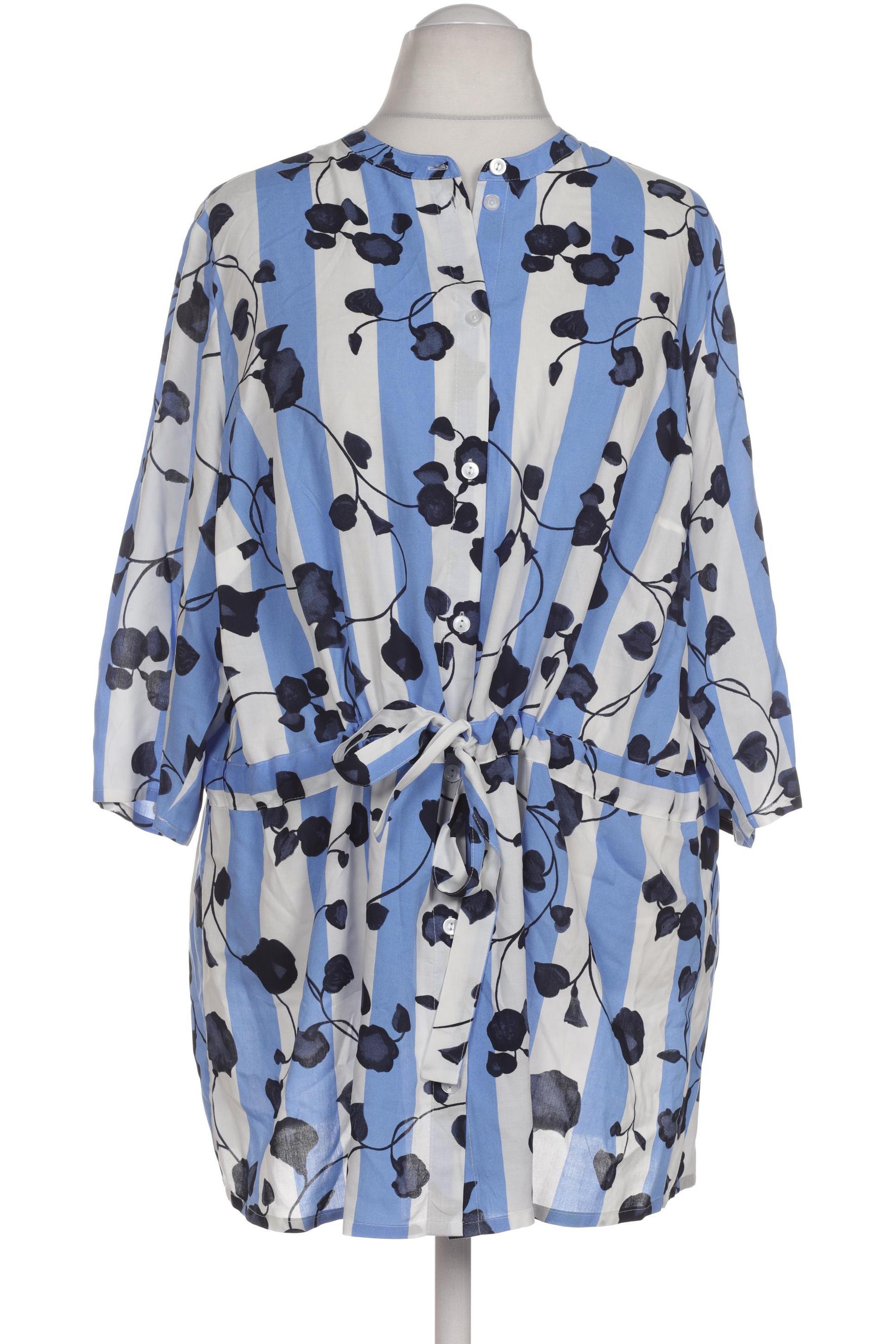 

Miamoda Damen Bluse, blau, Gr. 54