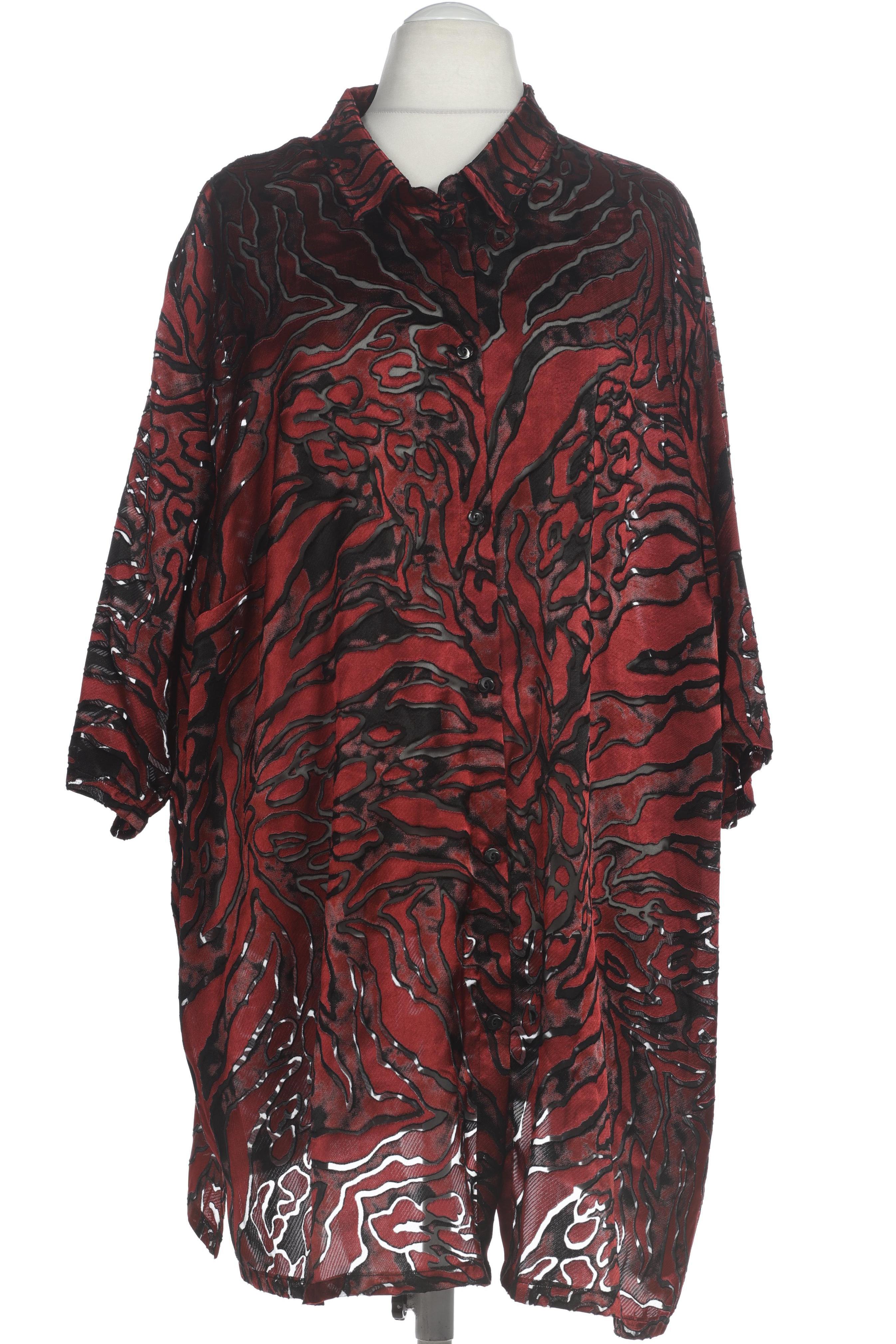 

Miamoda Damen Bluse, rot, Gr. 62