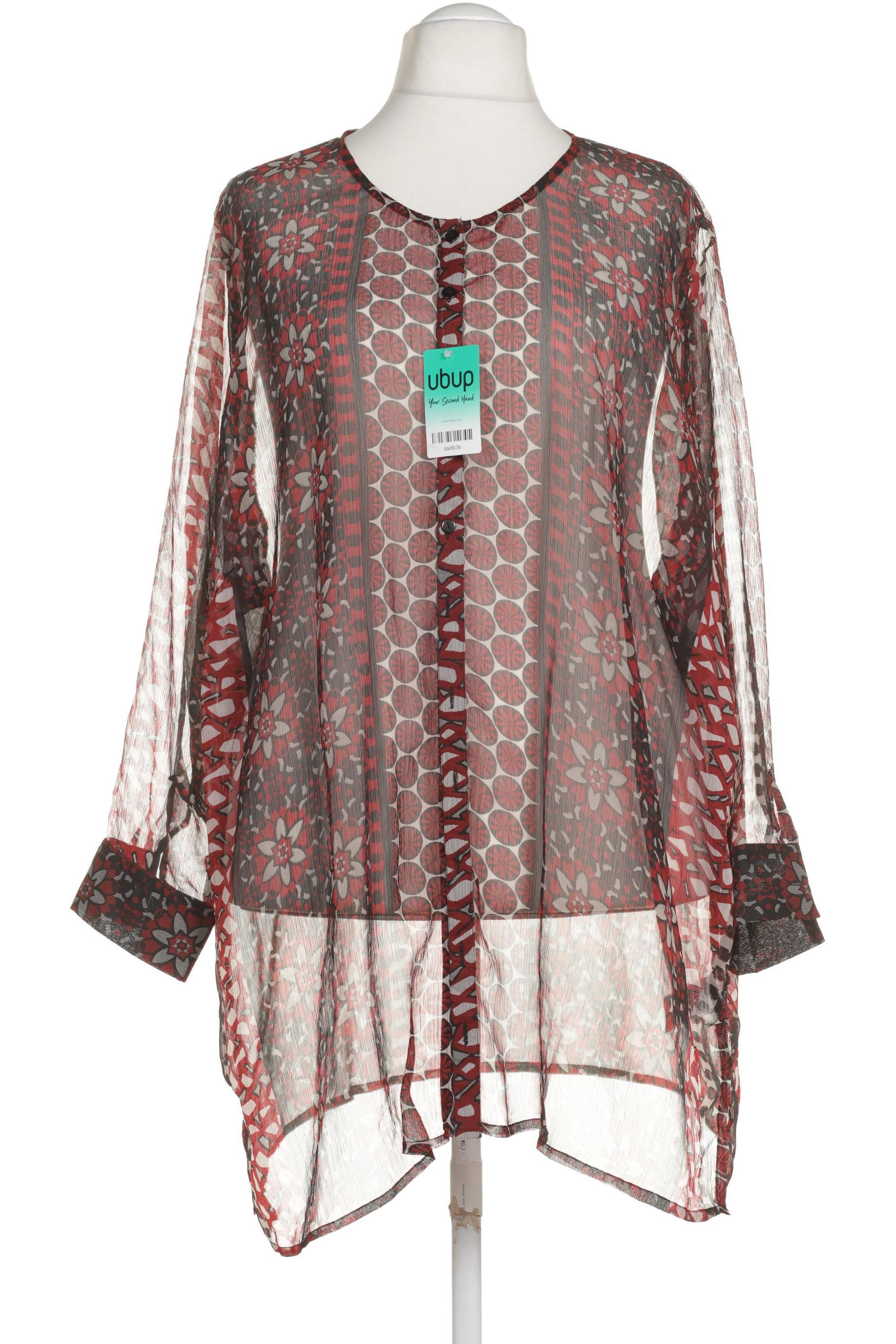 

Miamoda Damen Bluse, rot, Gr. 58