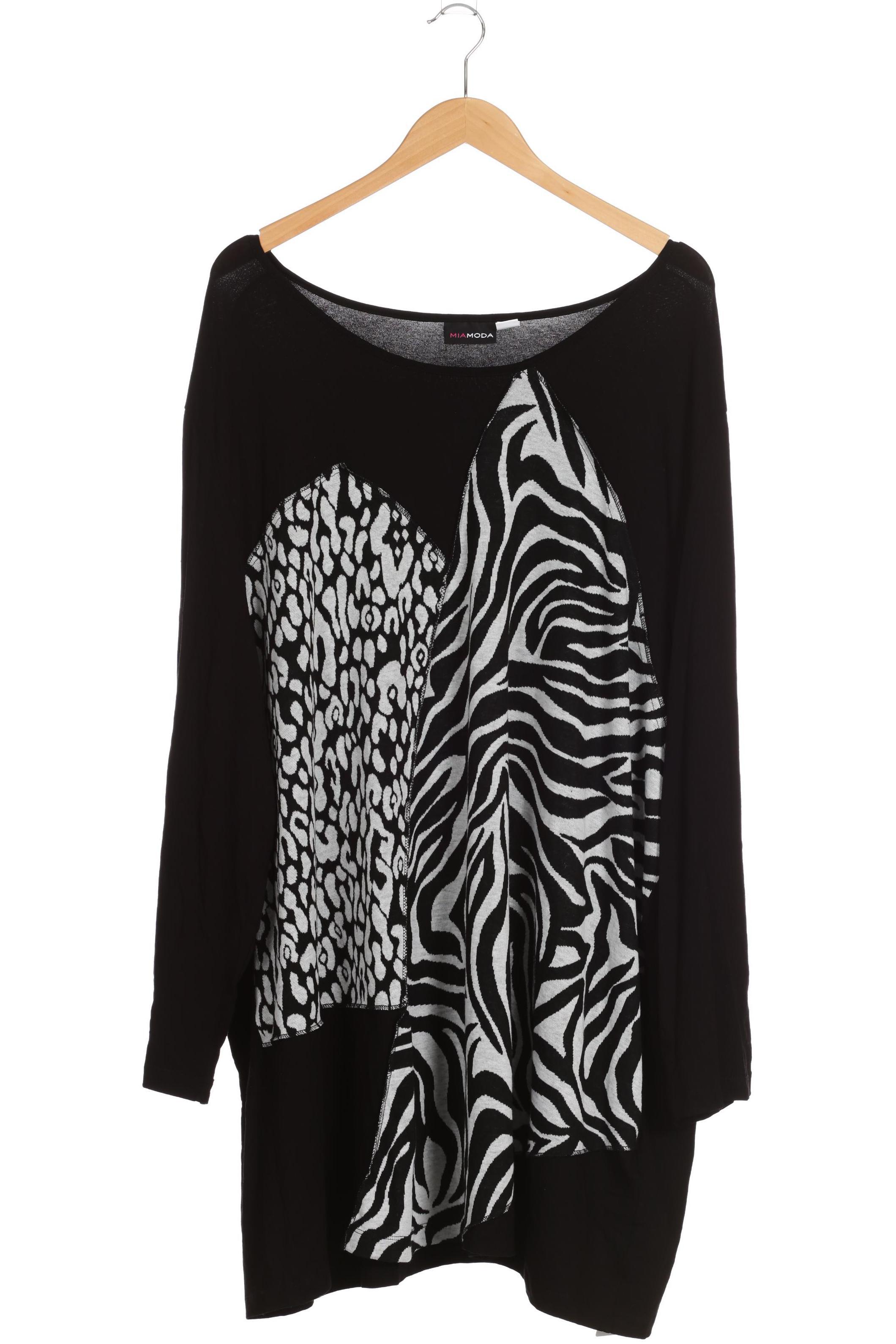 

Miamoda Damen Langarmshirt, schwarz, Gr. 62