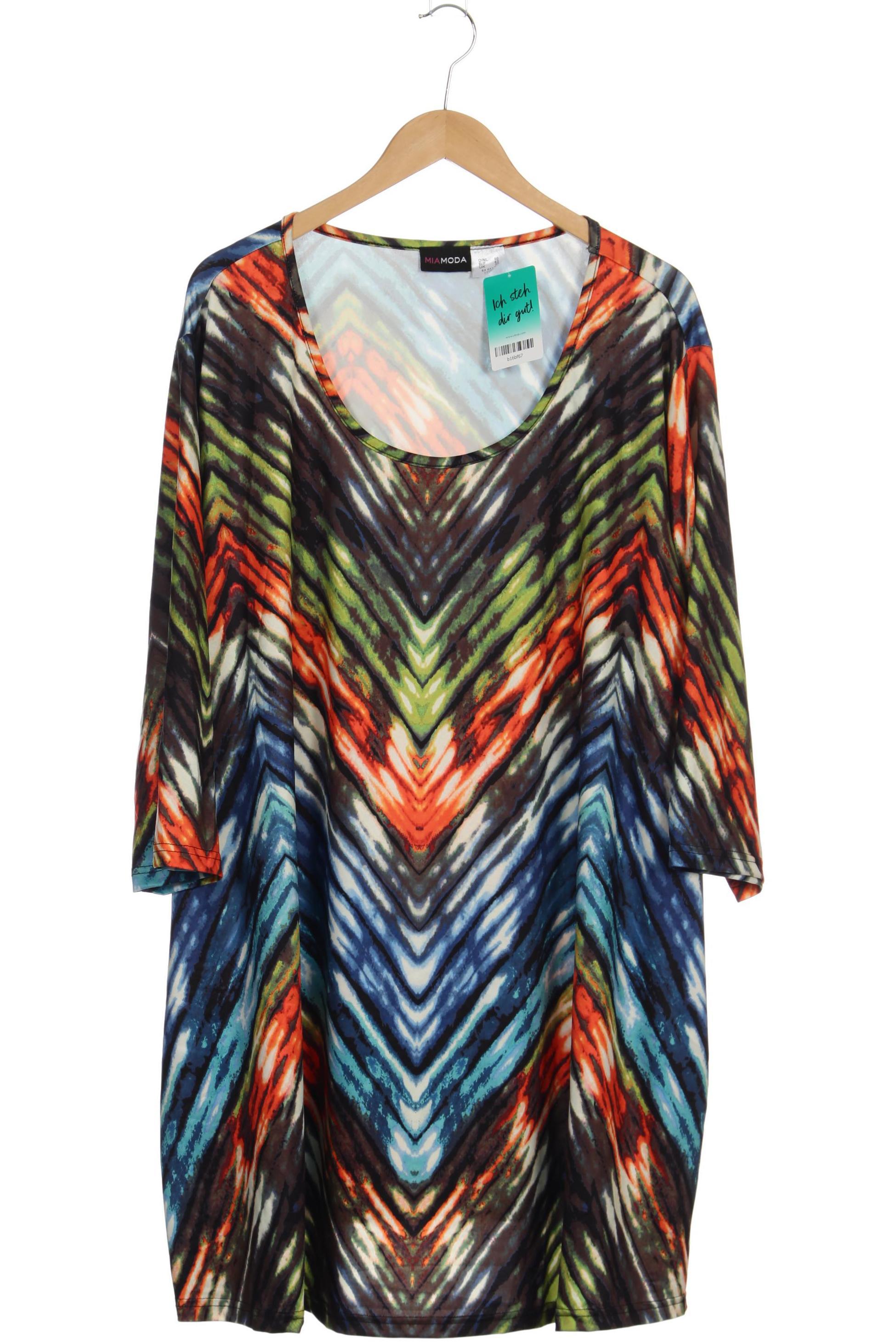 

Miamoda Damen Langarmshirt, mehrfarbig, Gr. 60