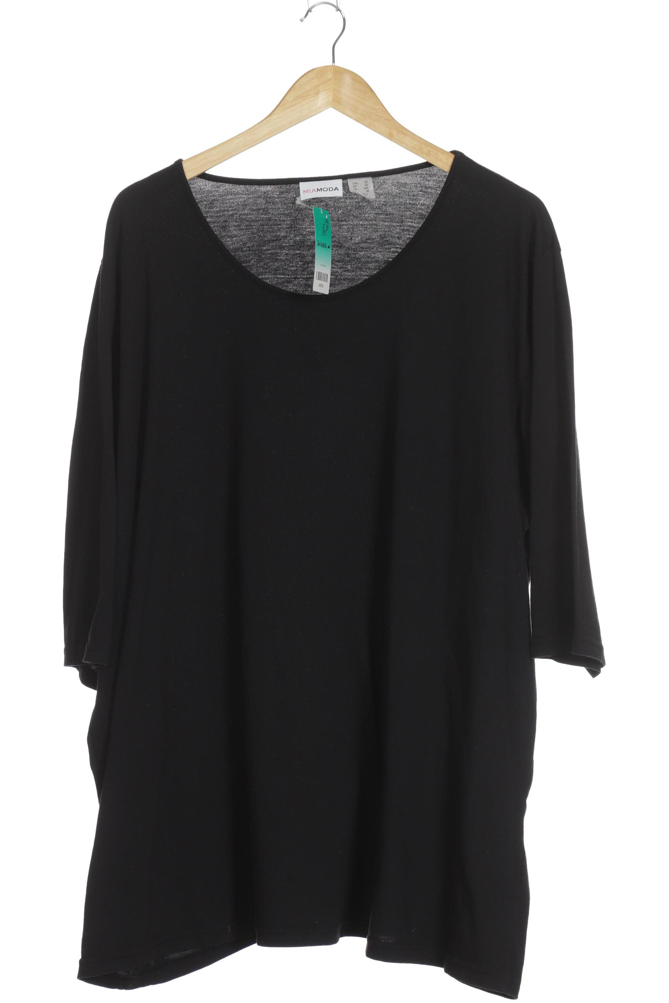 

Miamoda Damen Langarmshirt, schwarz, Gr. 60