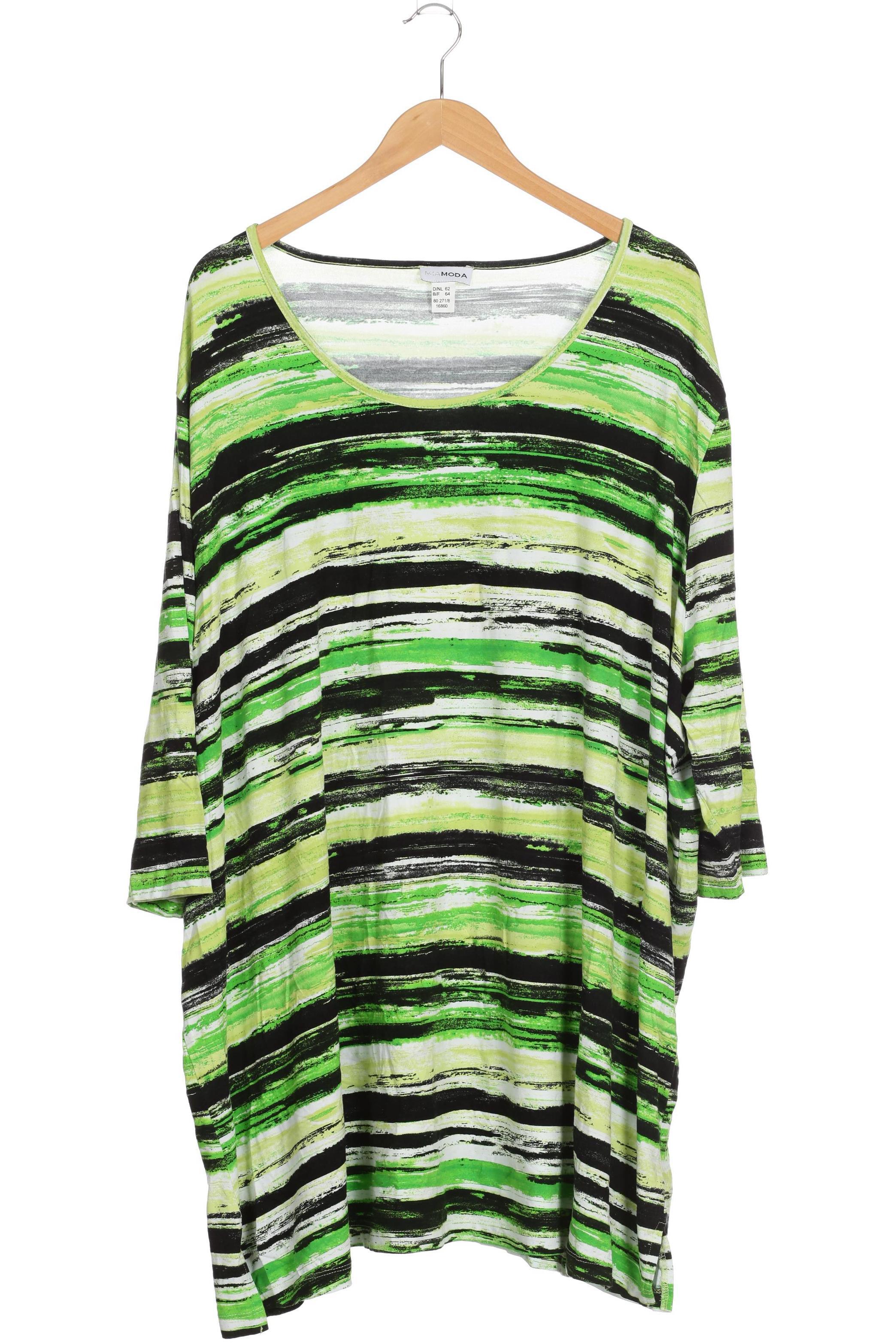 

Miamoda Damen Langarmshirt, grün, Gr. 62