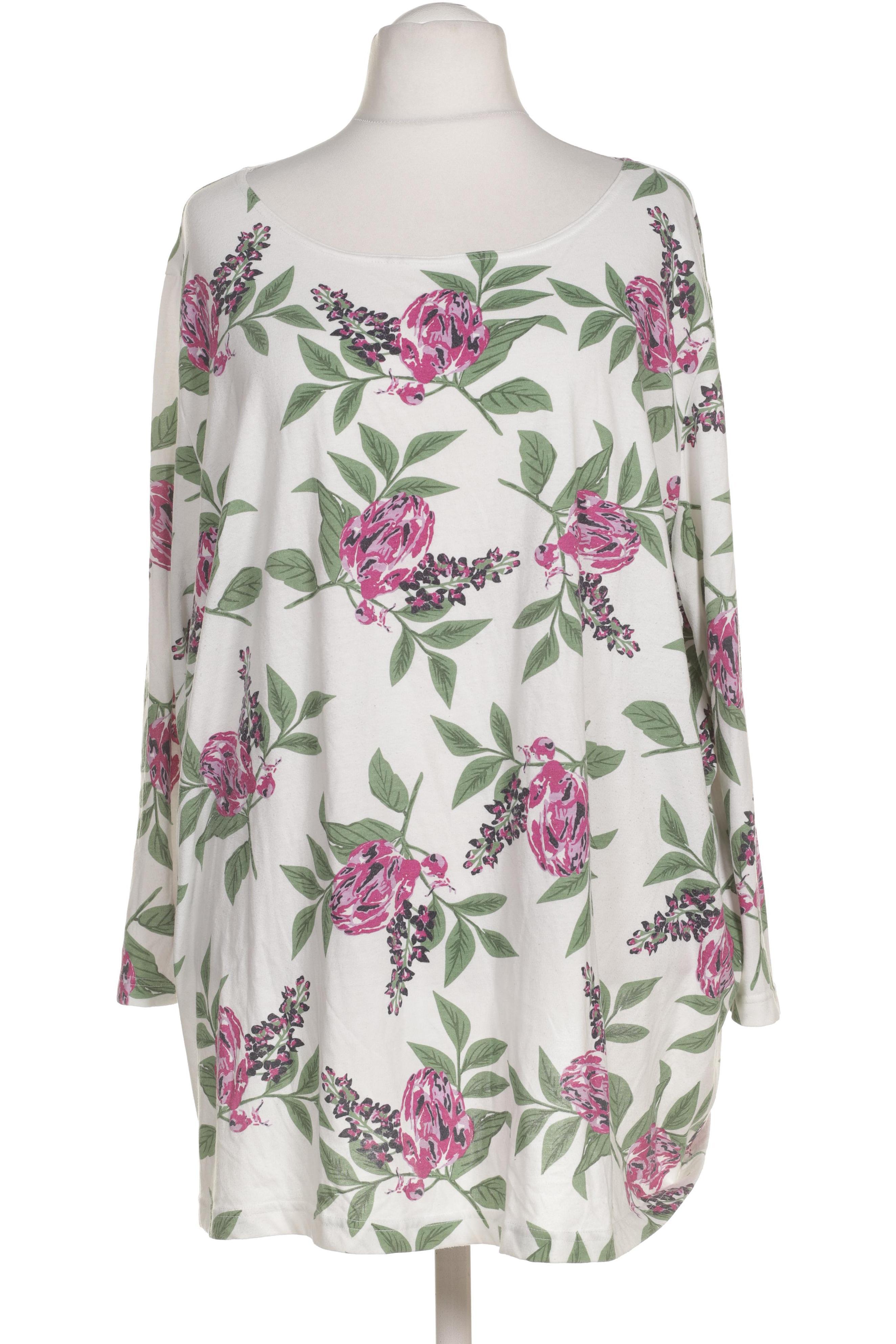 

Miamoda Damen Langarmshirt, weiß, Gr. 60