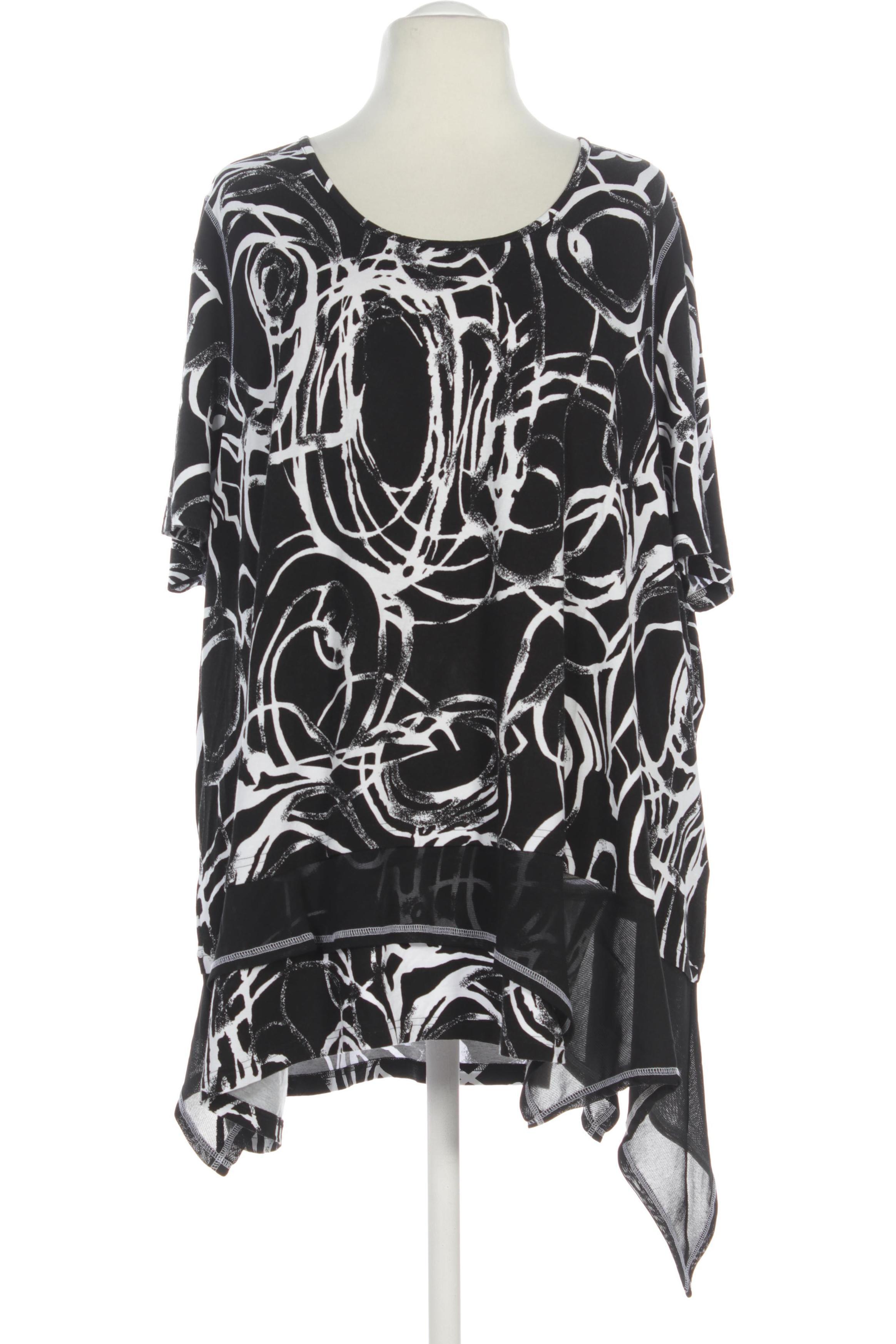 

Miamoda Damen T-Shirt, schwarz, Gr. 62