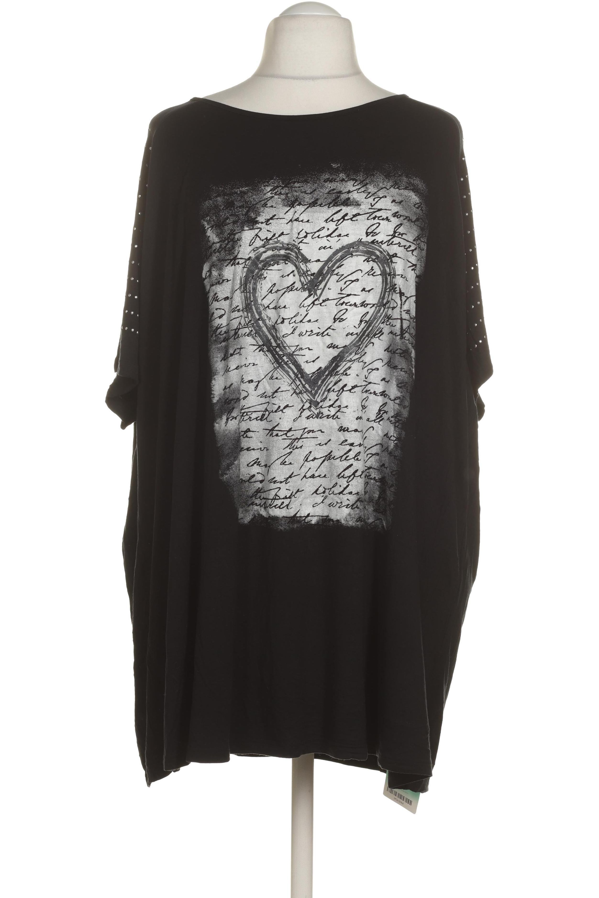 

Miamoda Damen T-Shirt, schwarz, Gr. 62