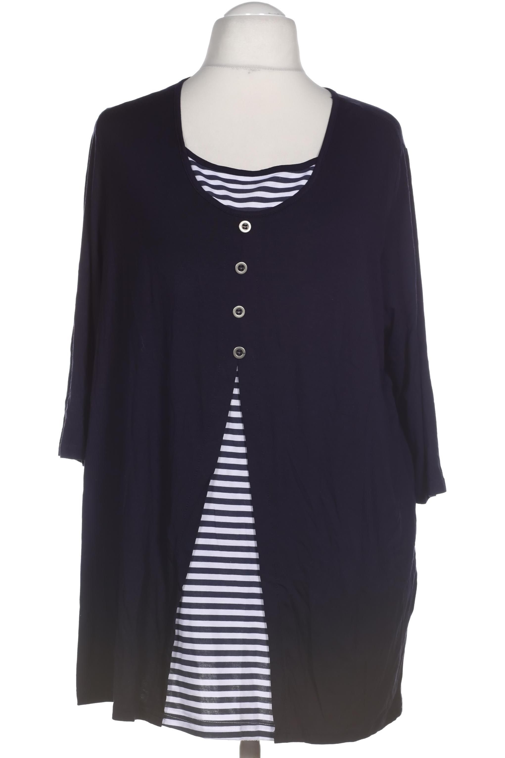 

Miamoda Damen T-Shirt, blau, Gr. 52