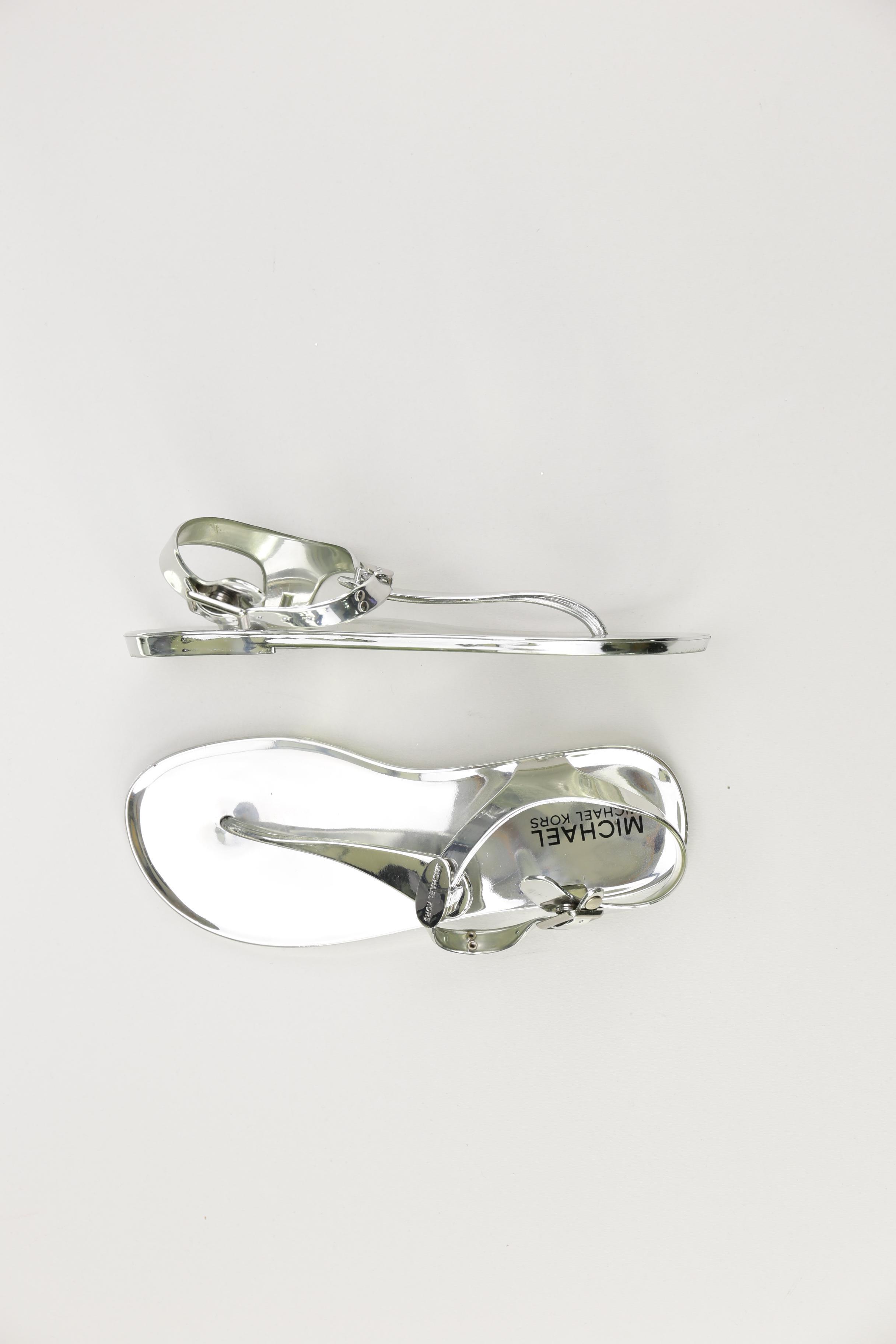 

Michael Michael Kors Damen Sandale, silber, Gr. 34