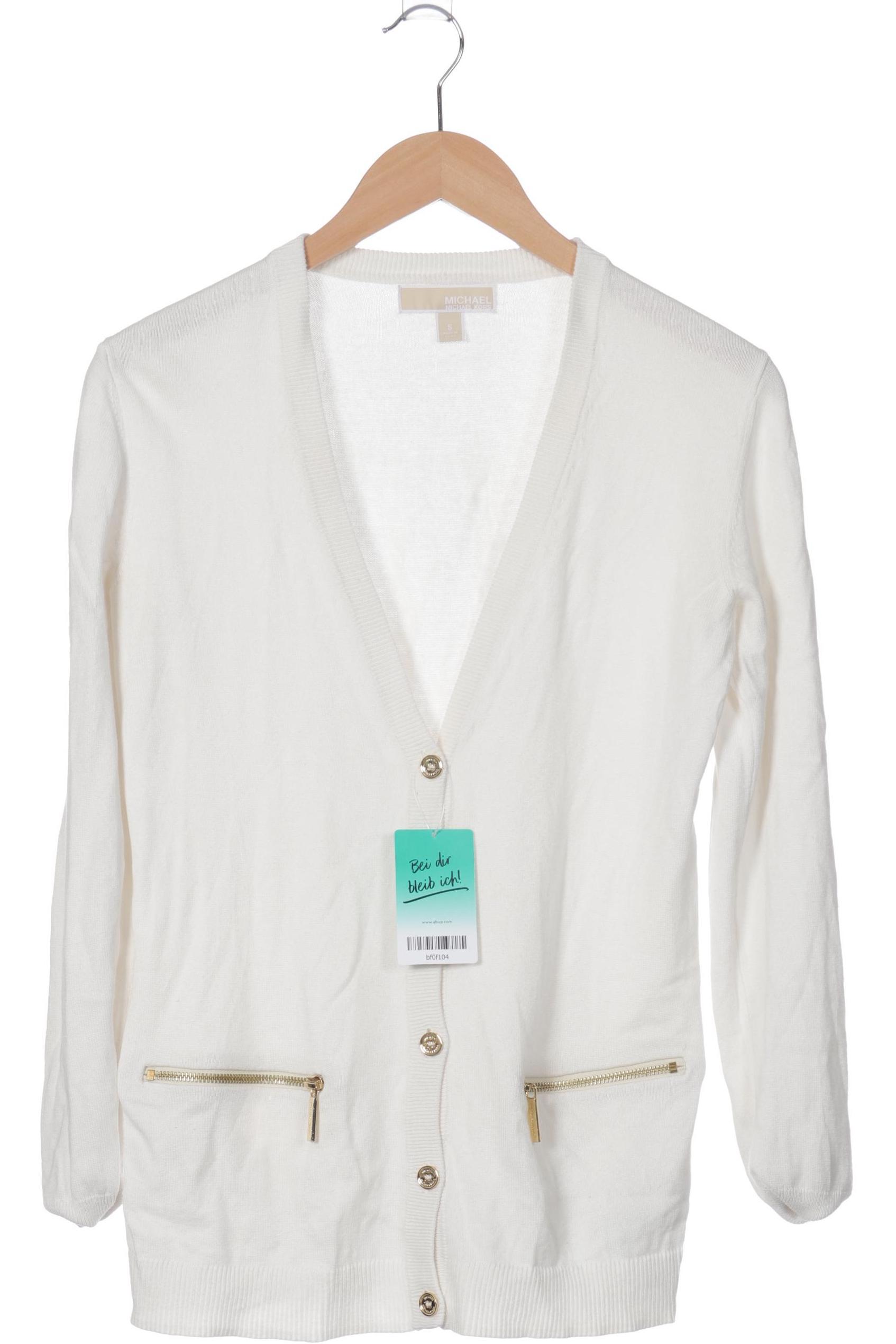

Michael Michael Kors Damen Strickjacke, weiß, Gr.