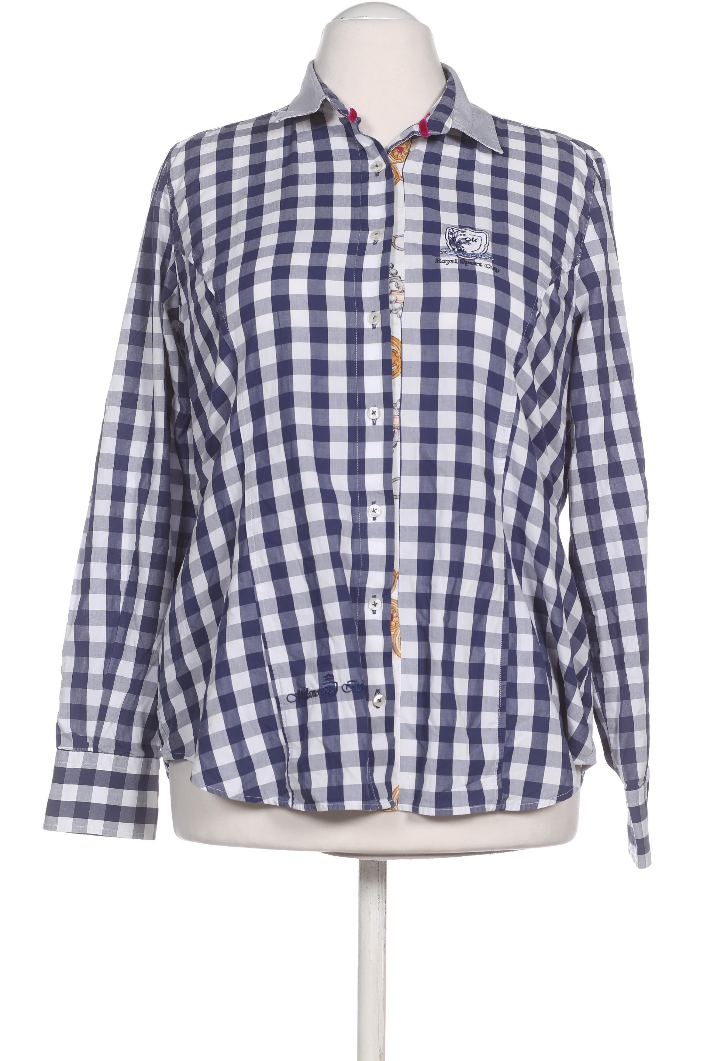 

Milano Italy Damen Bluse, blau, Gr.