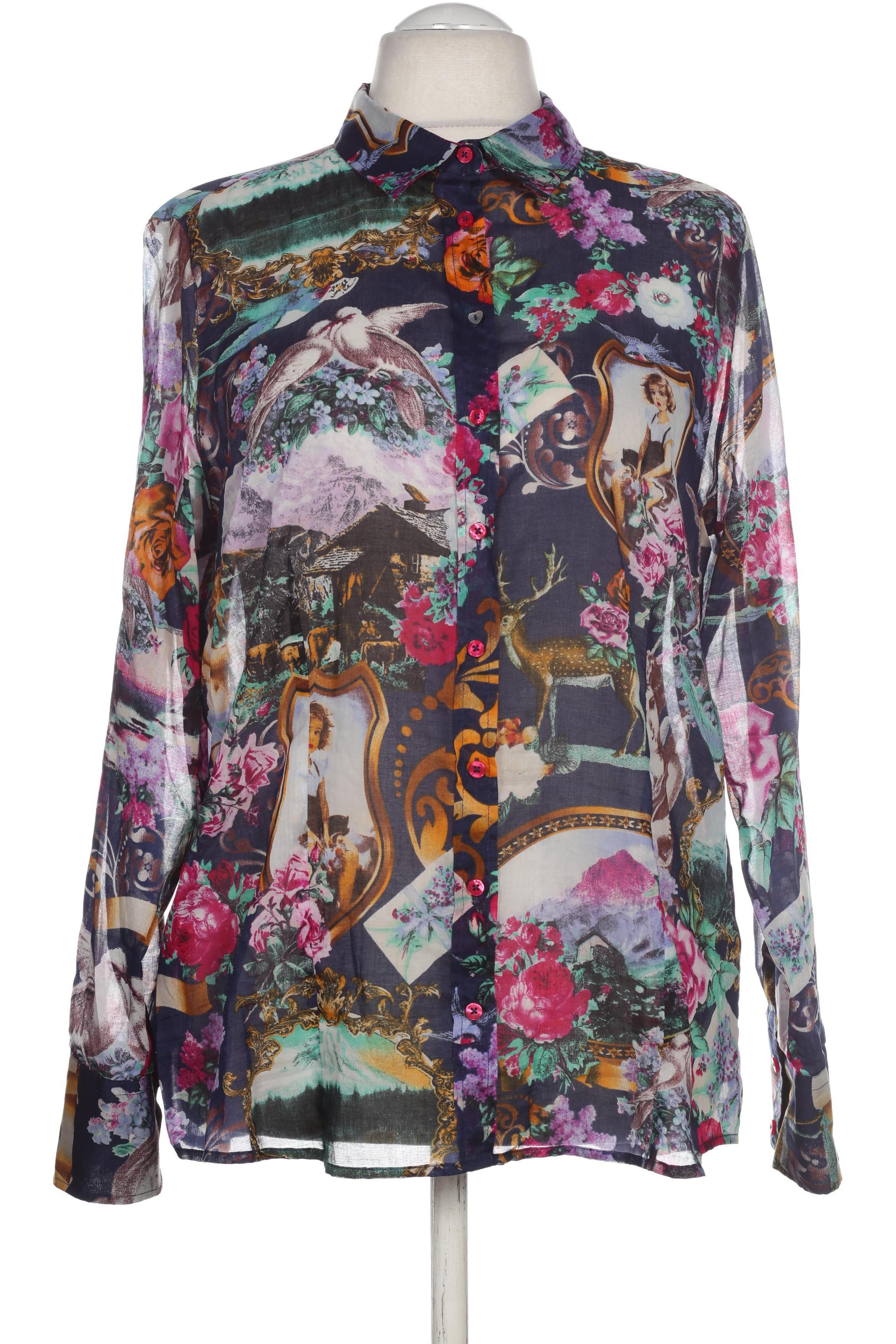 

Milano Italy Damen Bluse, blau, Gr. 46