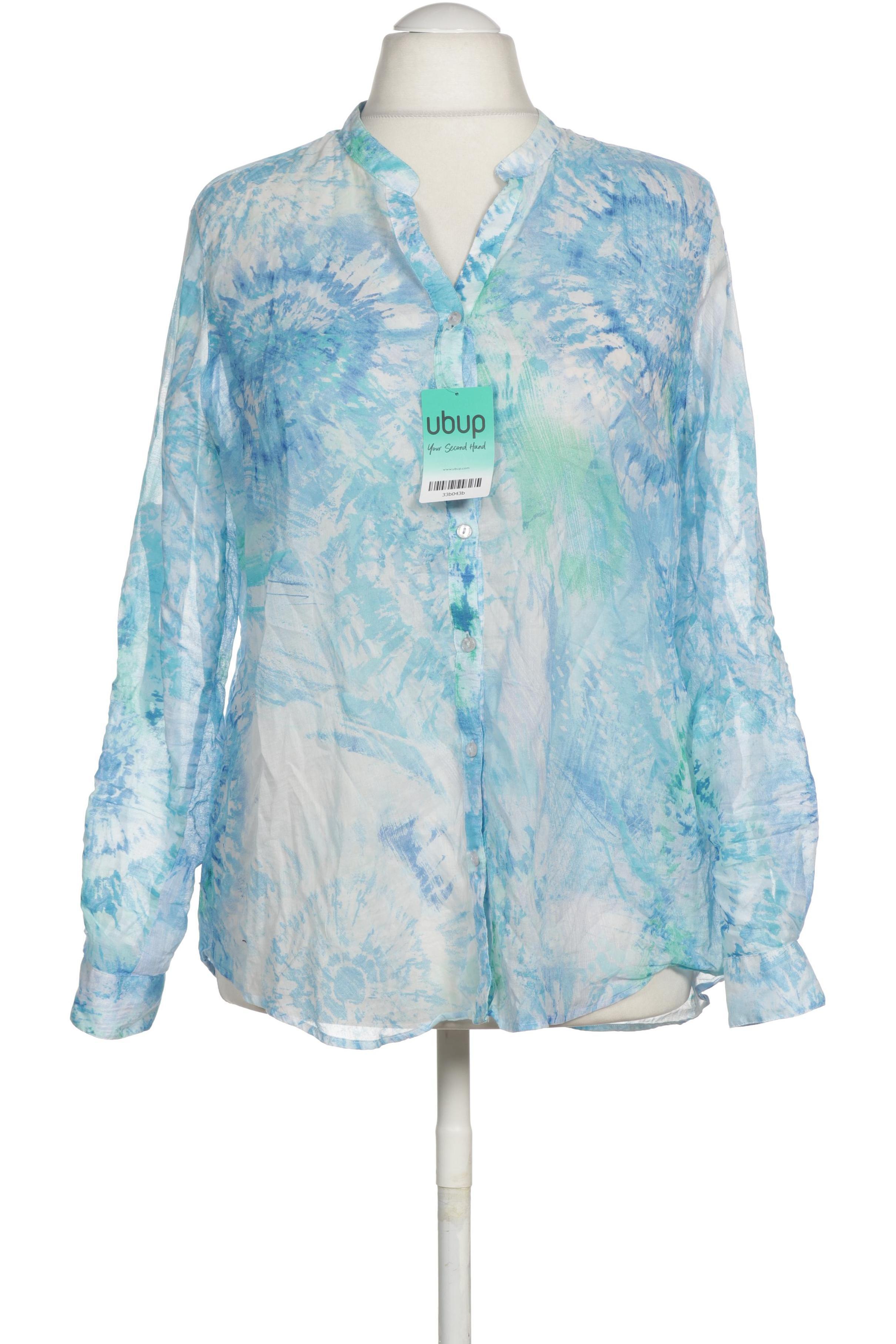 

Milano Italy Damen Bluse, blau, Gr. 44