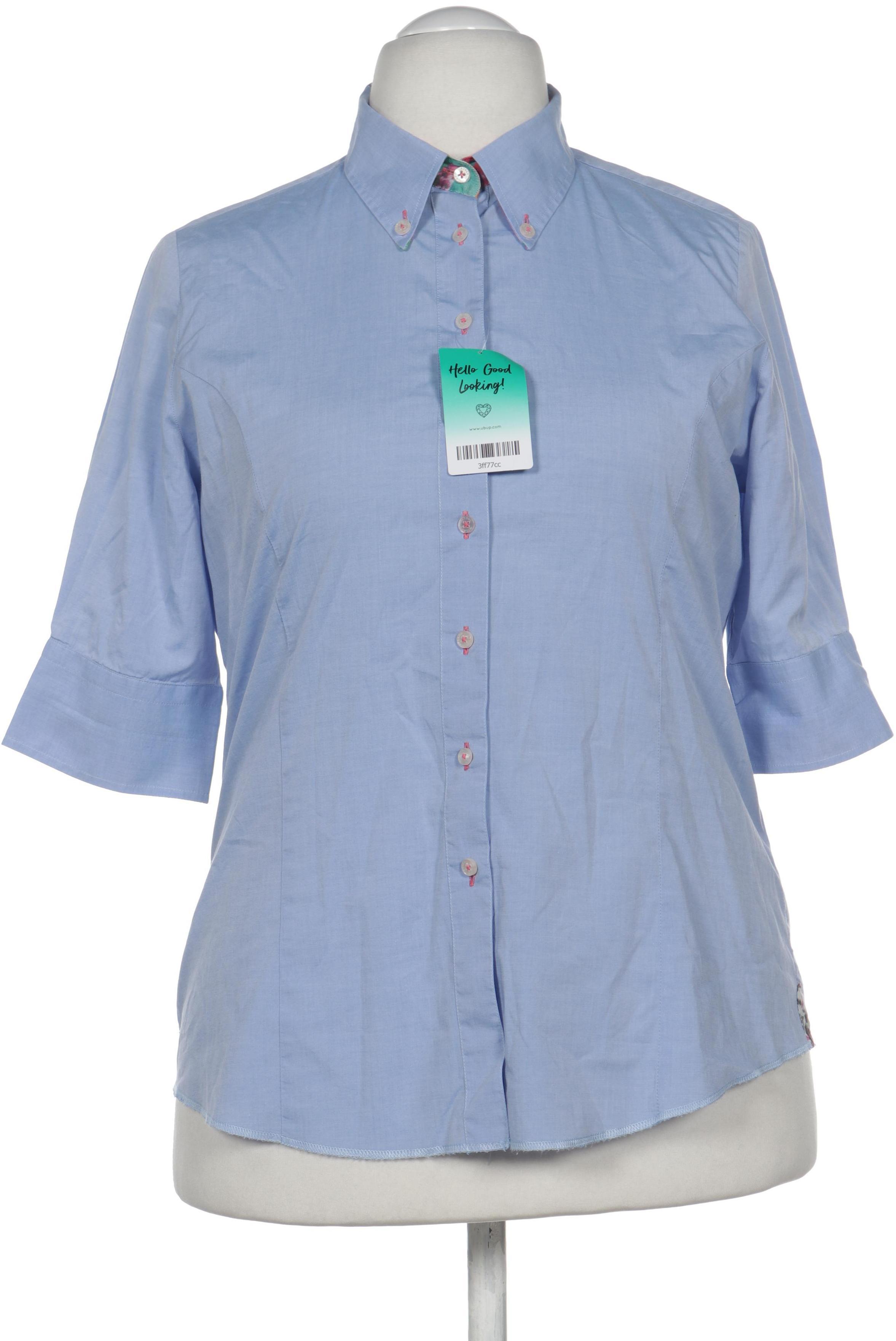 

Milano Italy Damen Bluse, blau, Gr. 44