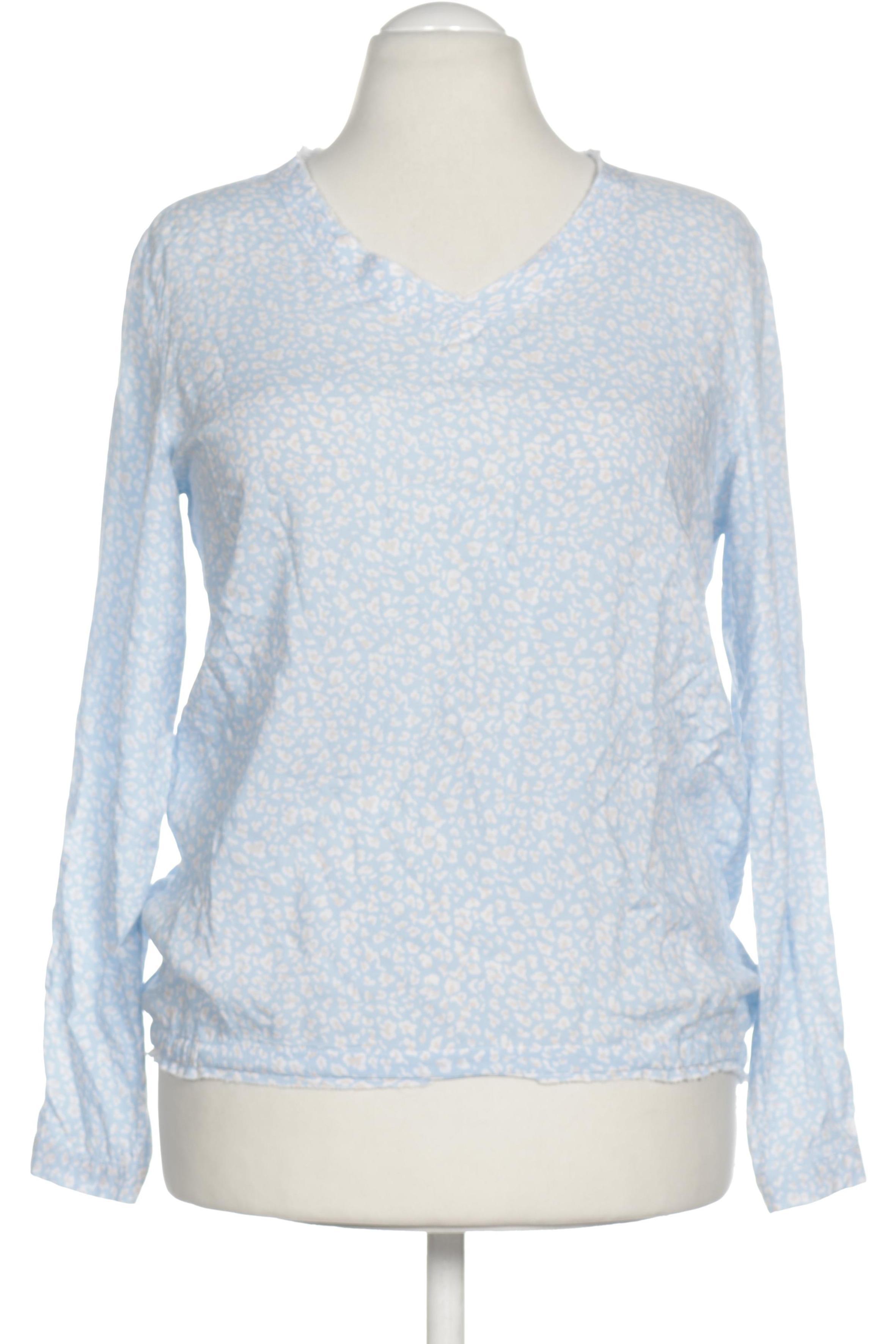 

Milano Italy Damen Bluse, blau, Gr. 38