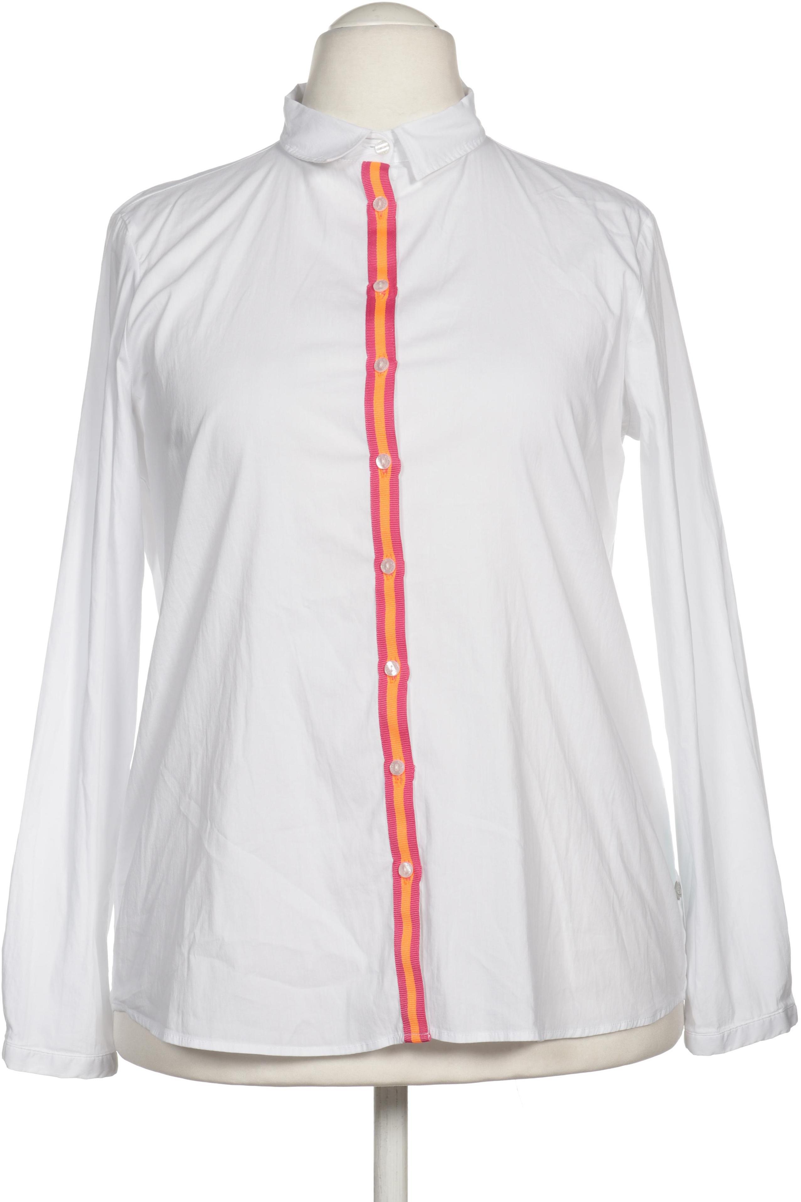 

Milano Italy Damen Bluse, weiß, Gr. 42