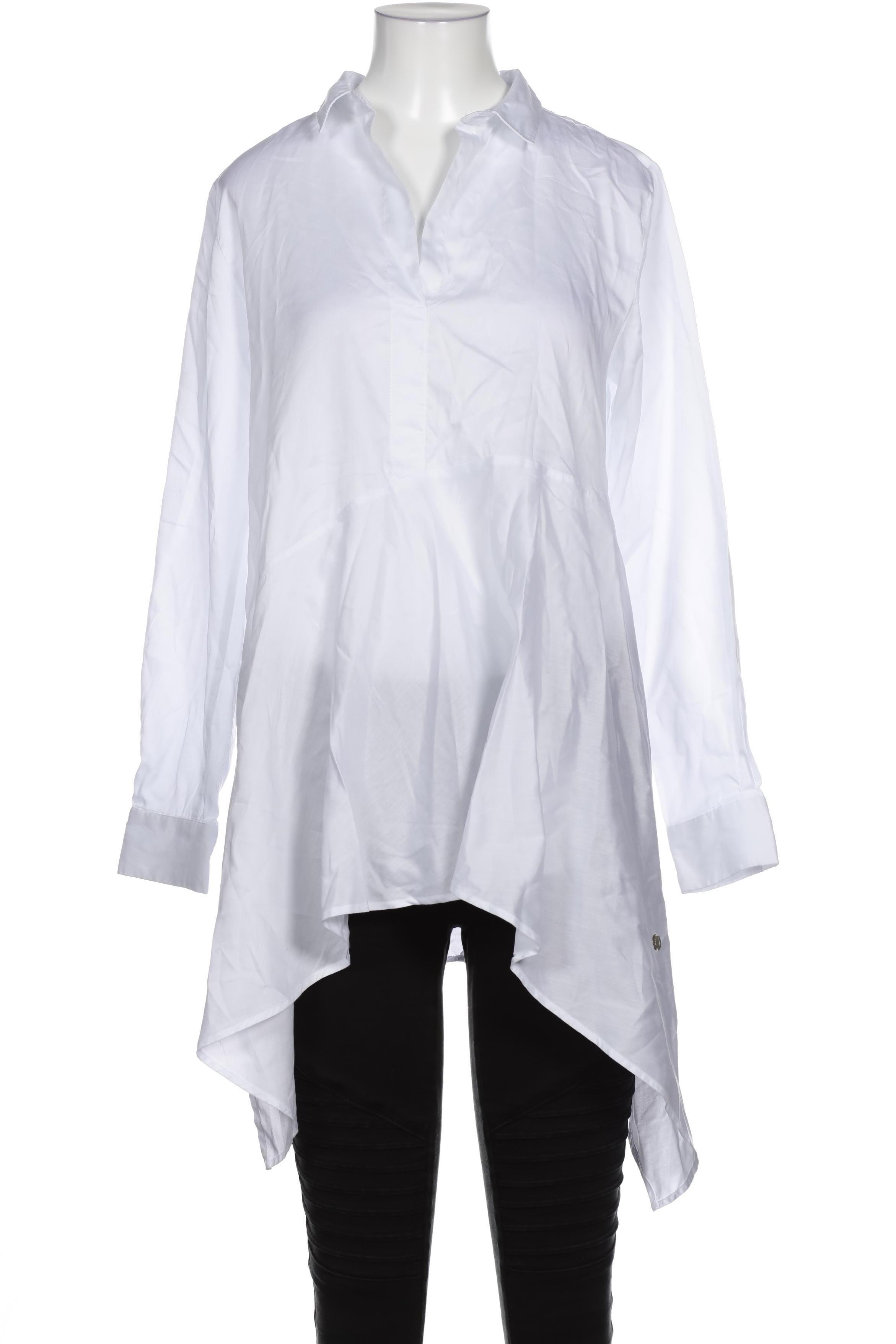 

Milano Italy Damen Bluse, weiß, Gr. 36