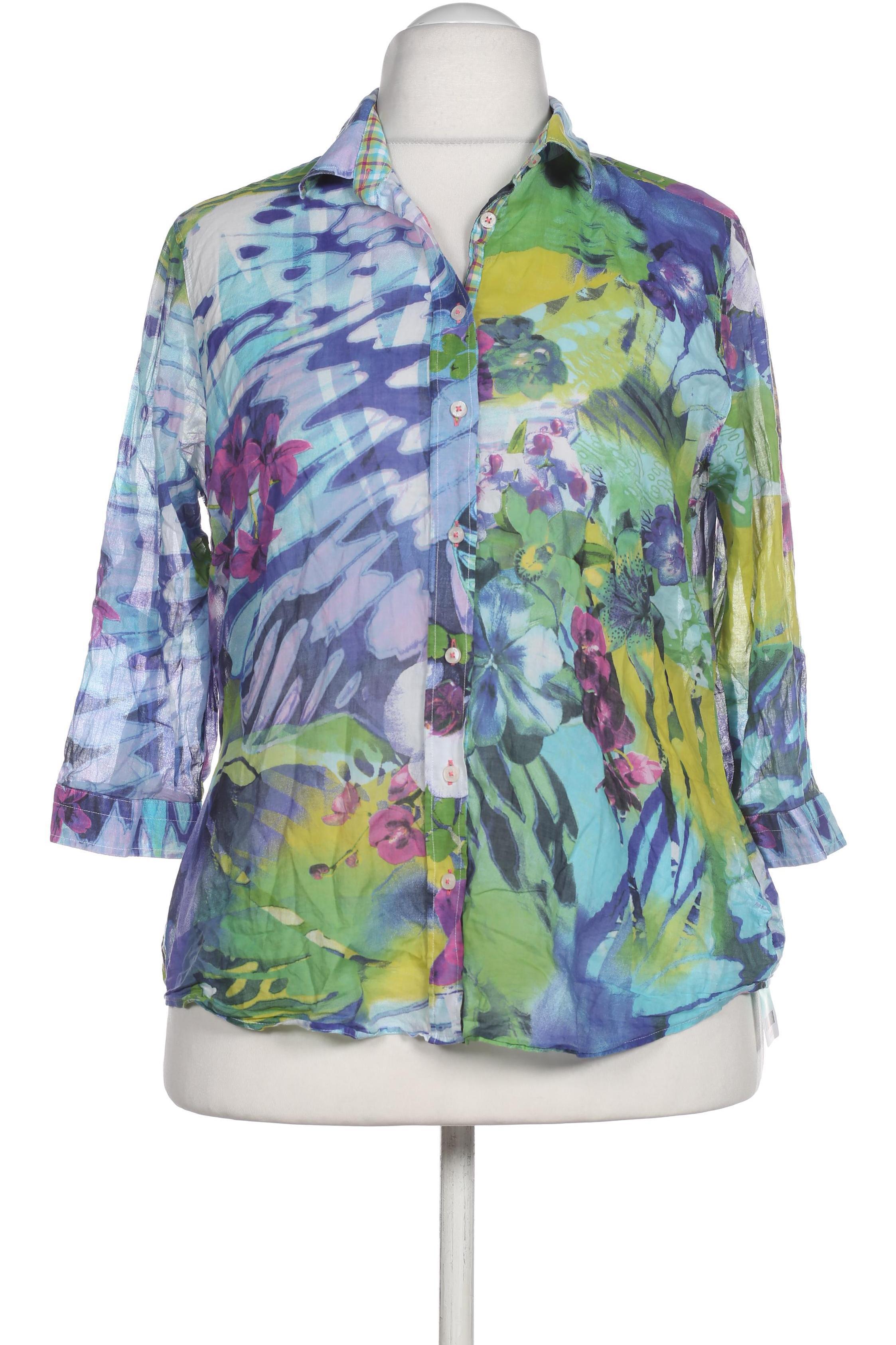 

Milano Italy Damen Bluse, blau, Gr. 46