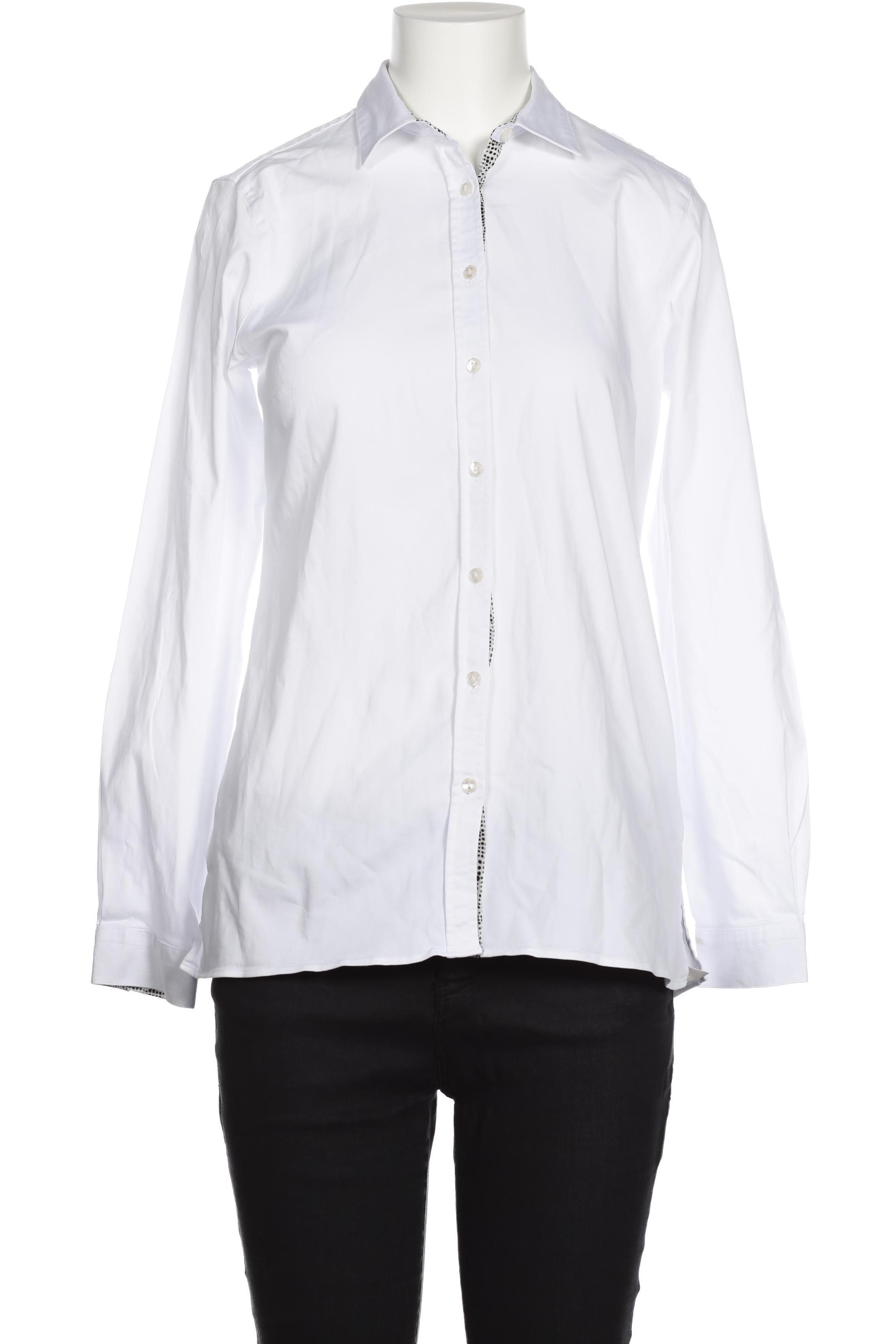 

Milano Italy Damen Bluse, weiß, Gr. 38