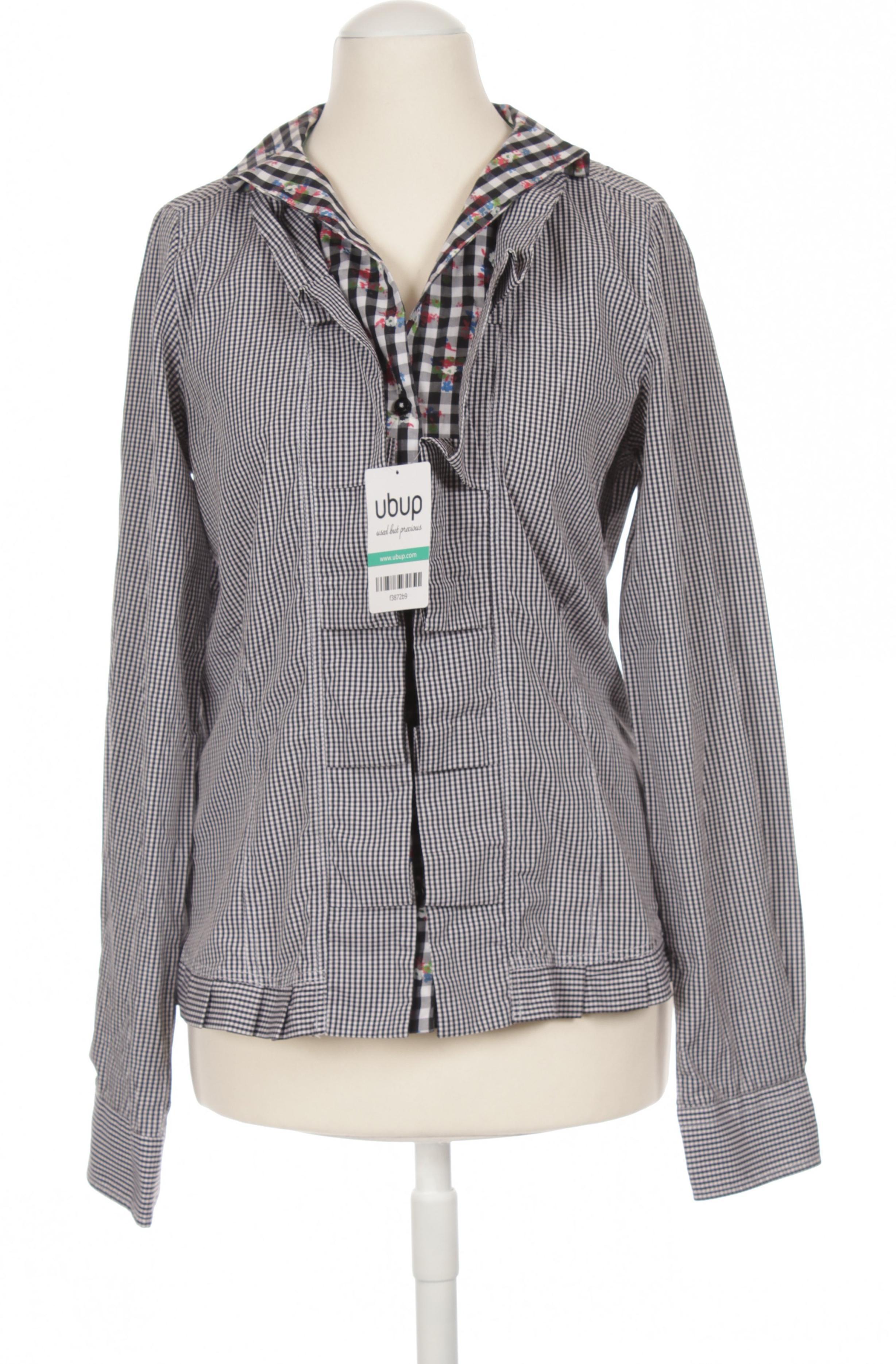 

Milano Italy Damen Bluse, schwarz, Gr. 36