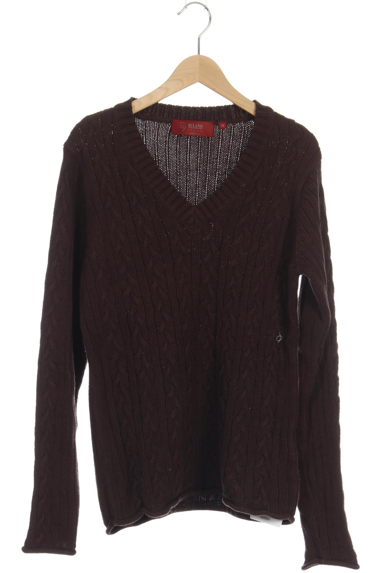 

Milano Italy Damen Pullover, braun, Gr.