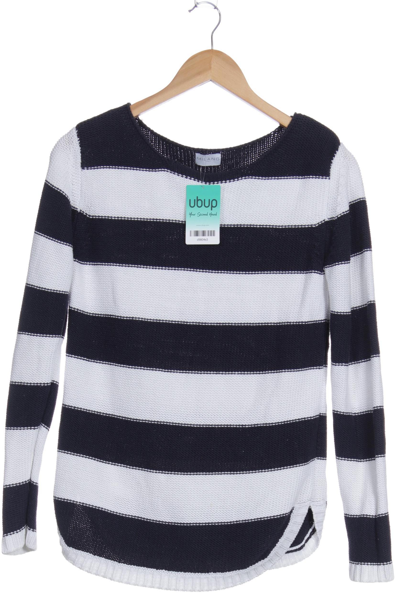 

Milano Italy Damen Pullover, blau, weiß, Gr.