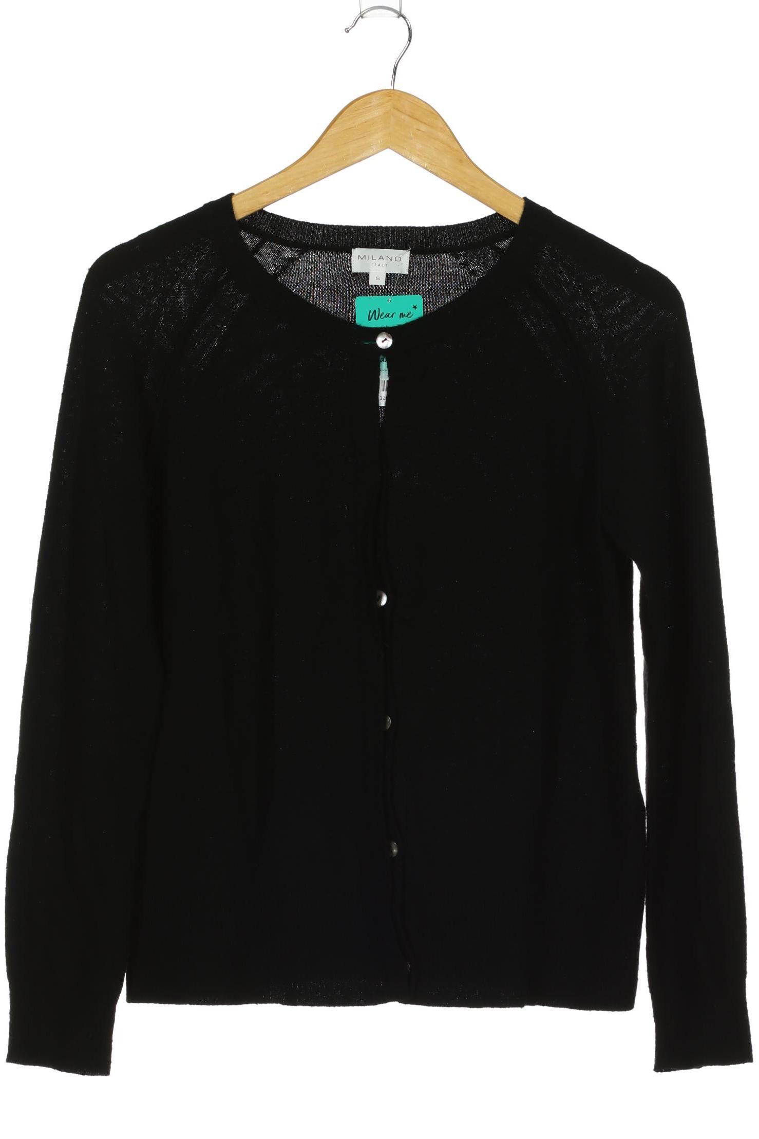 

Milano Italy Damen Strickjacke, schwarz, Gr.