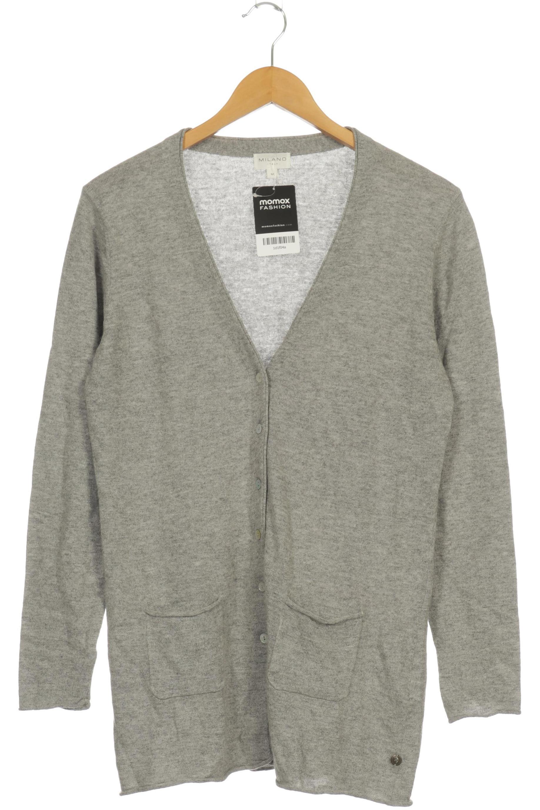 

Milano Italy Damen Strickjacke, grau, Gr.