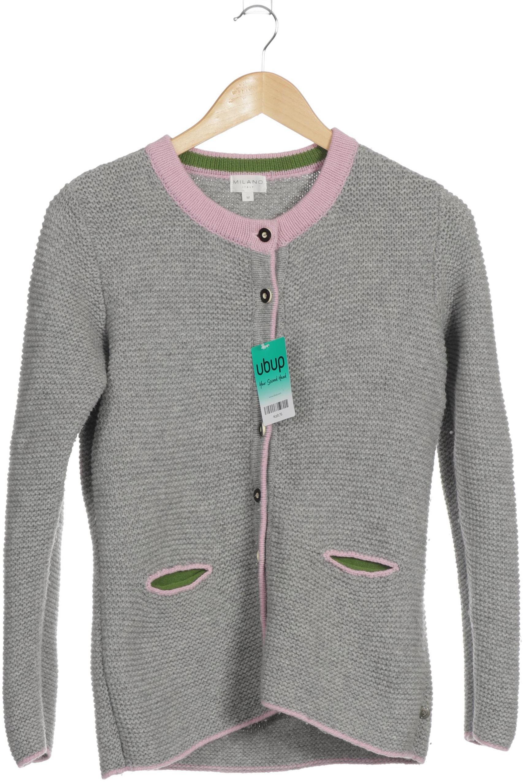 

Milano Italy Damen Strickjacke, grau, Gr.