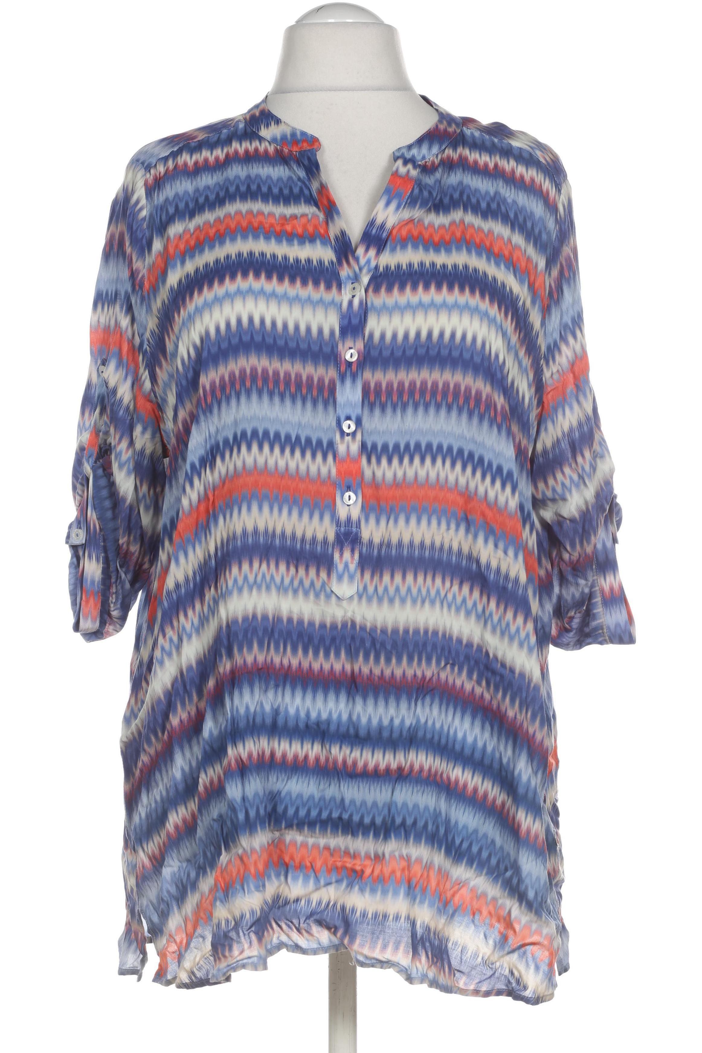 

Milano Italy Damen Bluse, blau, Gr. 48