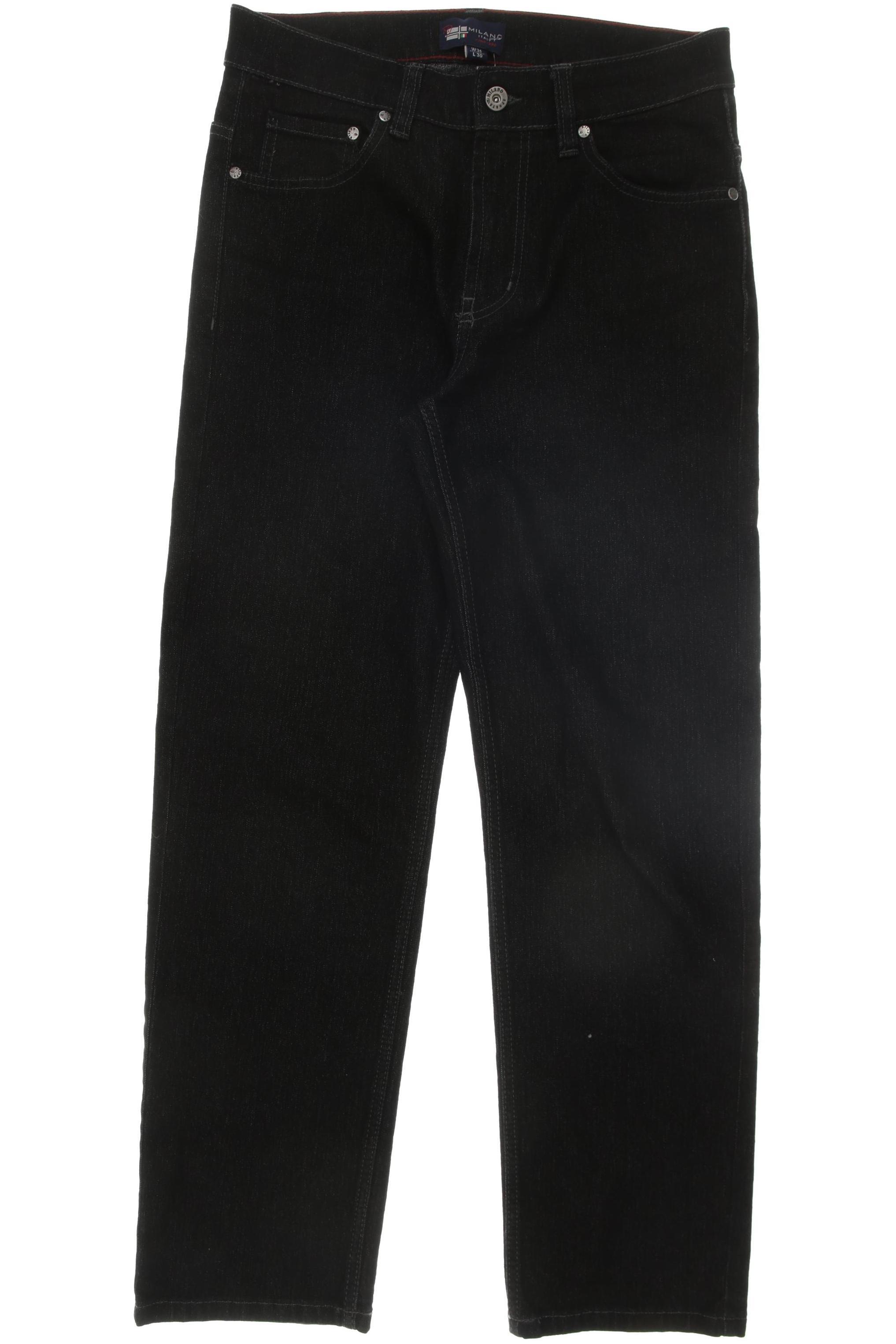 Thumbnail - Milano Italy Herren Jeans, schwarz, Gr. 31