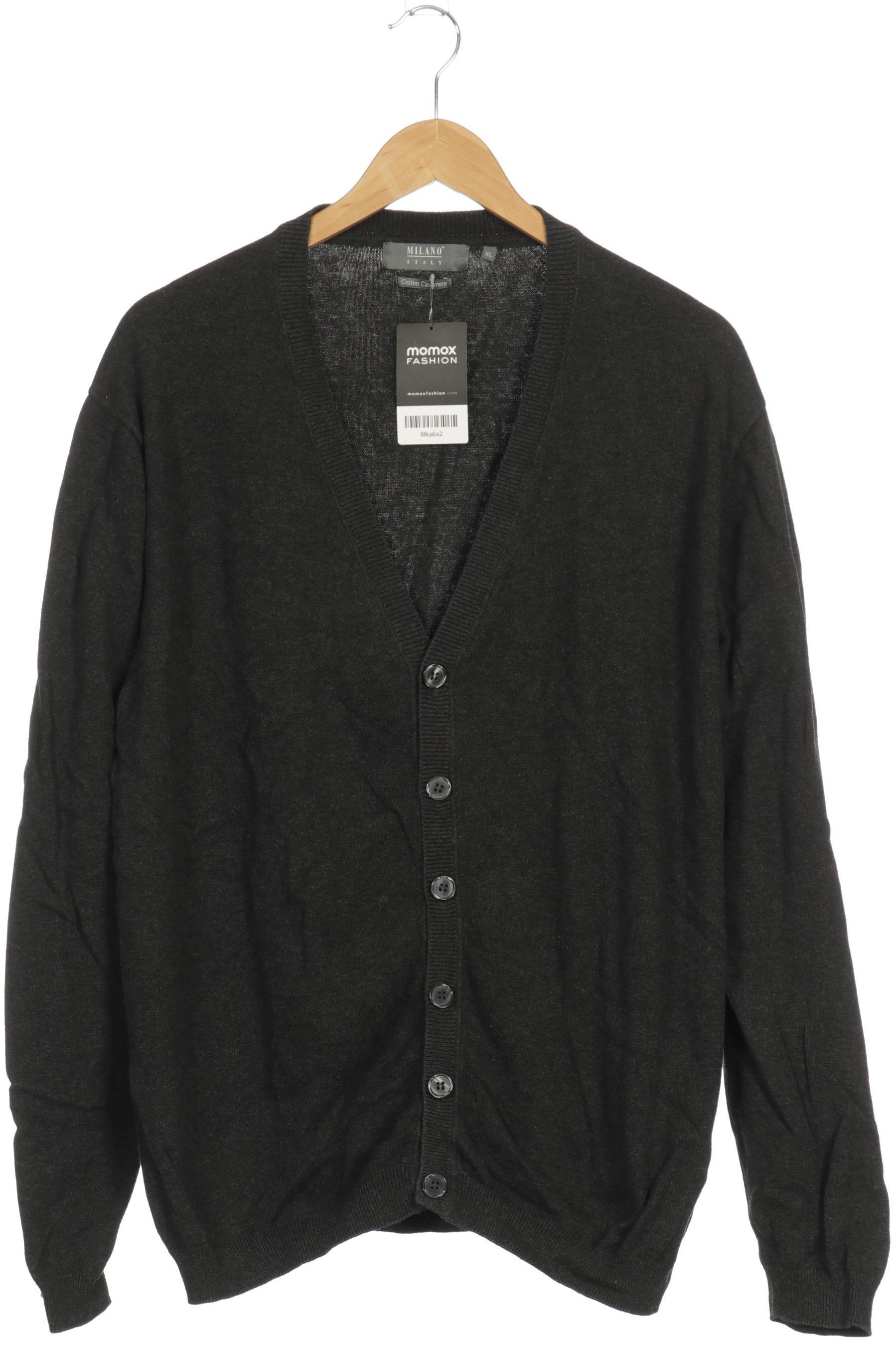 Thumbnail - Milano Italy Herren Strickjacke, grau, Gr.