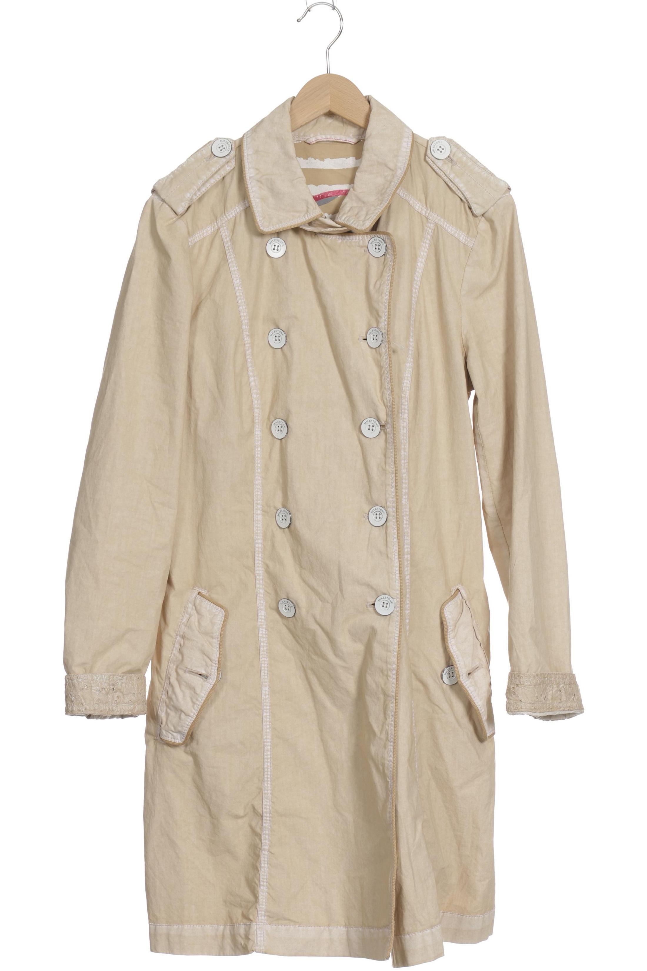 

Milestone Damen Mantel, beige, Gr.